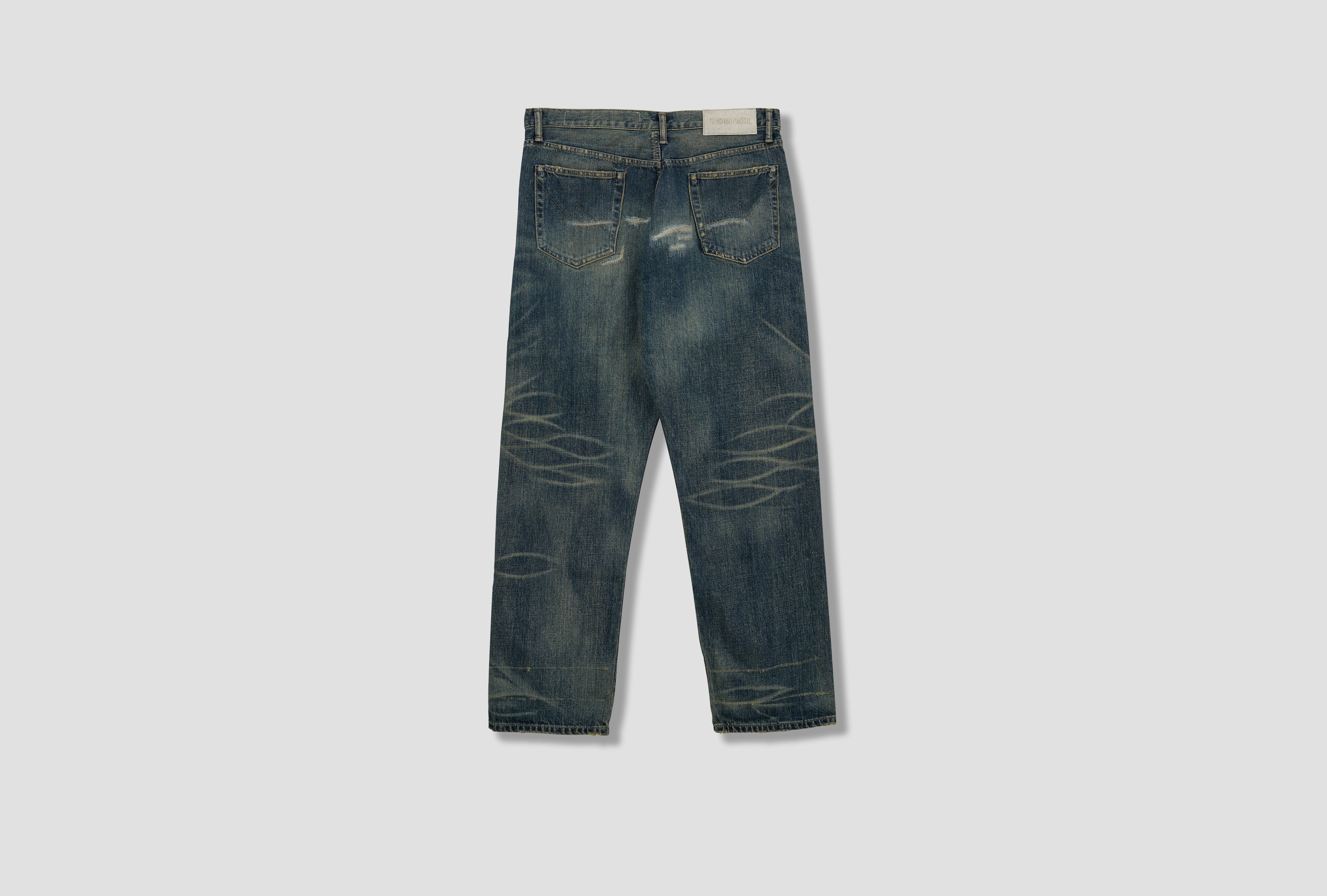 SAVAGE DENIM DP BASIC PANTS 242XBNH-PTM08 Blue