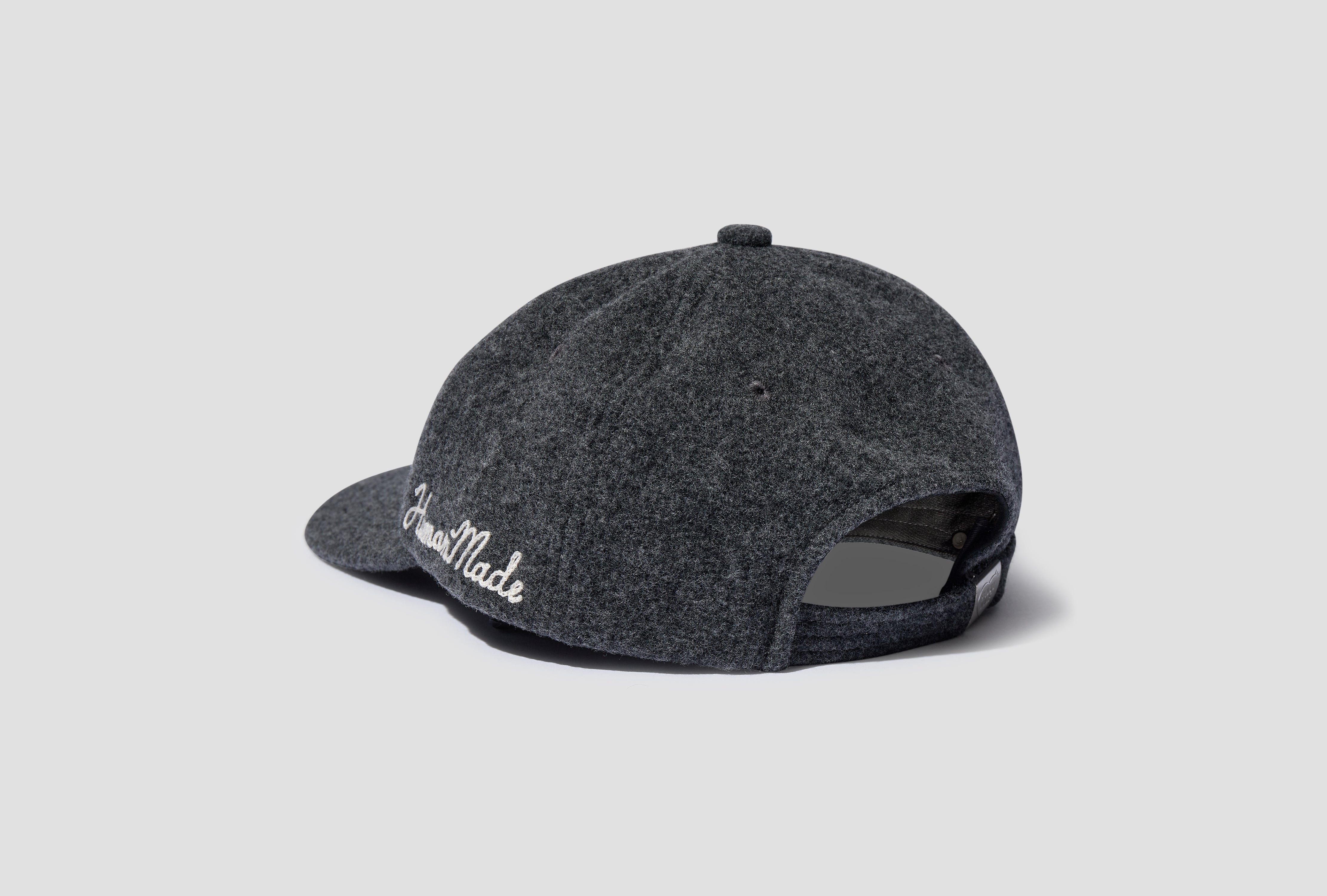 6PANEL WOOL CAP HM28GD031 Charcoal