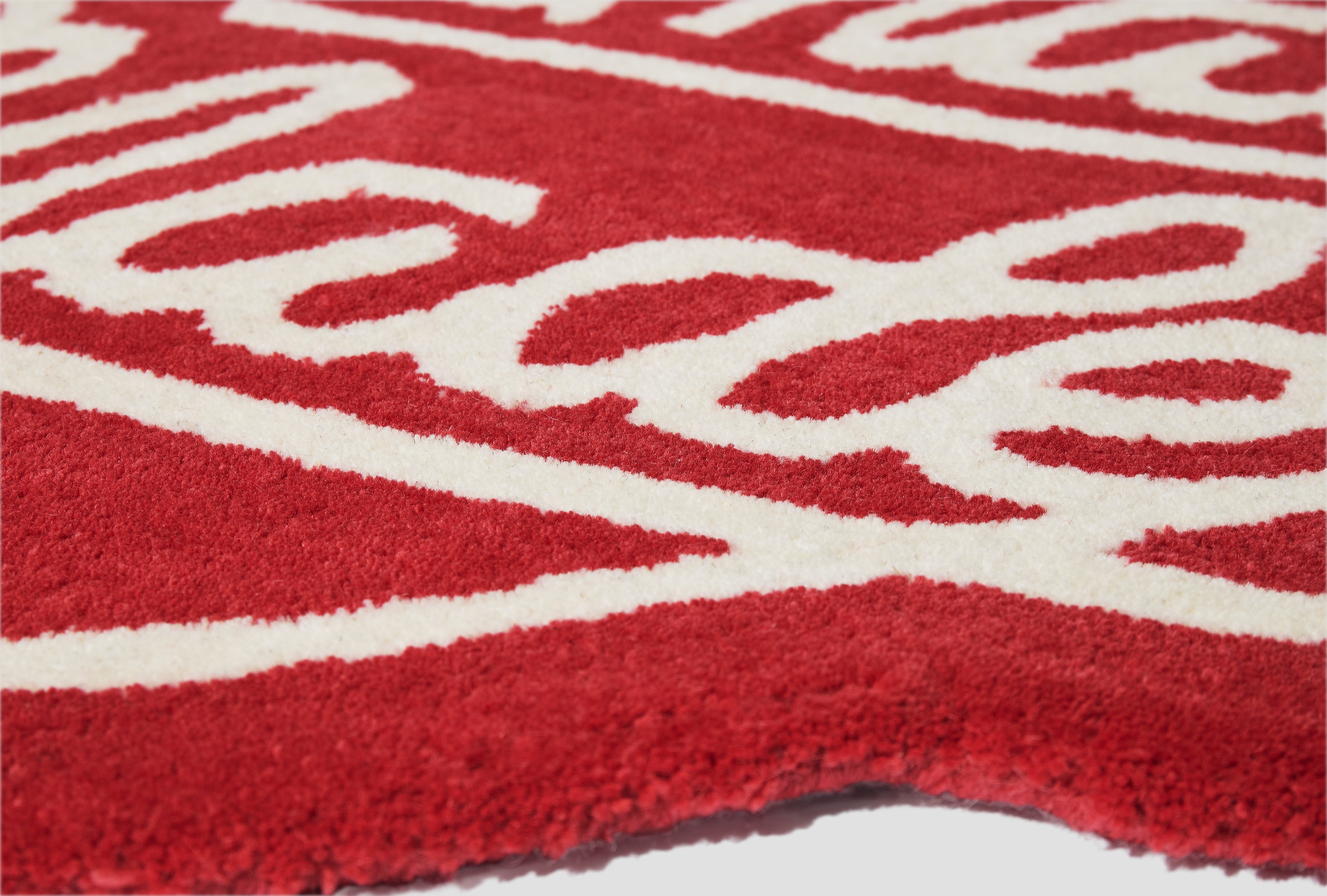 HEART RUG MEDIUM HM28GD074 Red