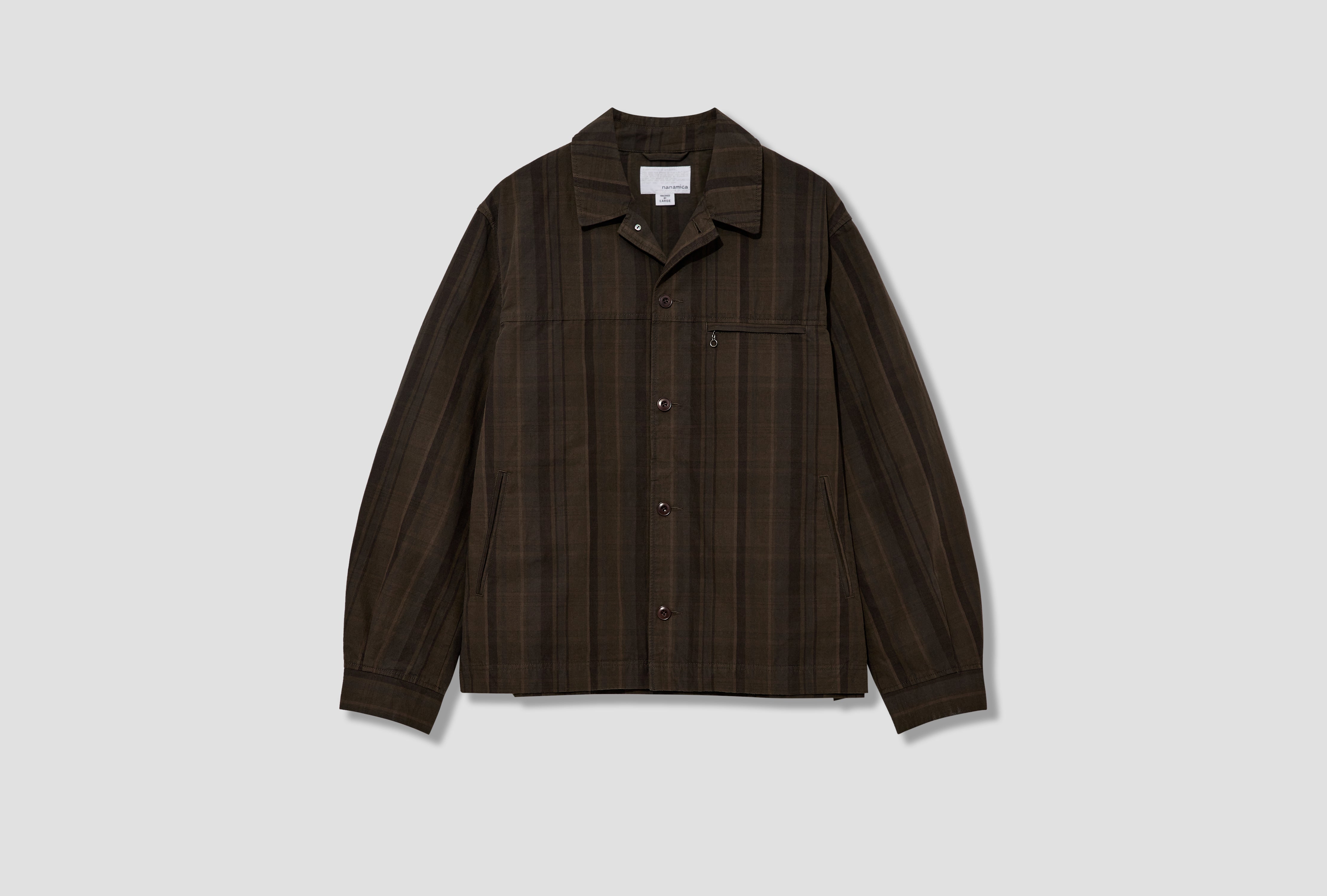 PLAID DOCK JACKET S25SA072E Brown