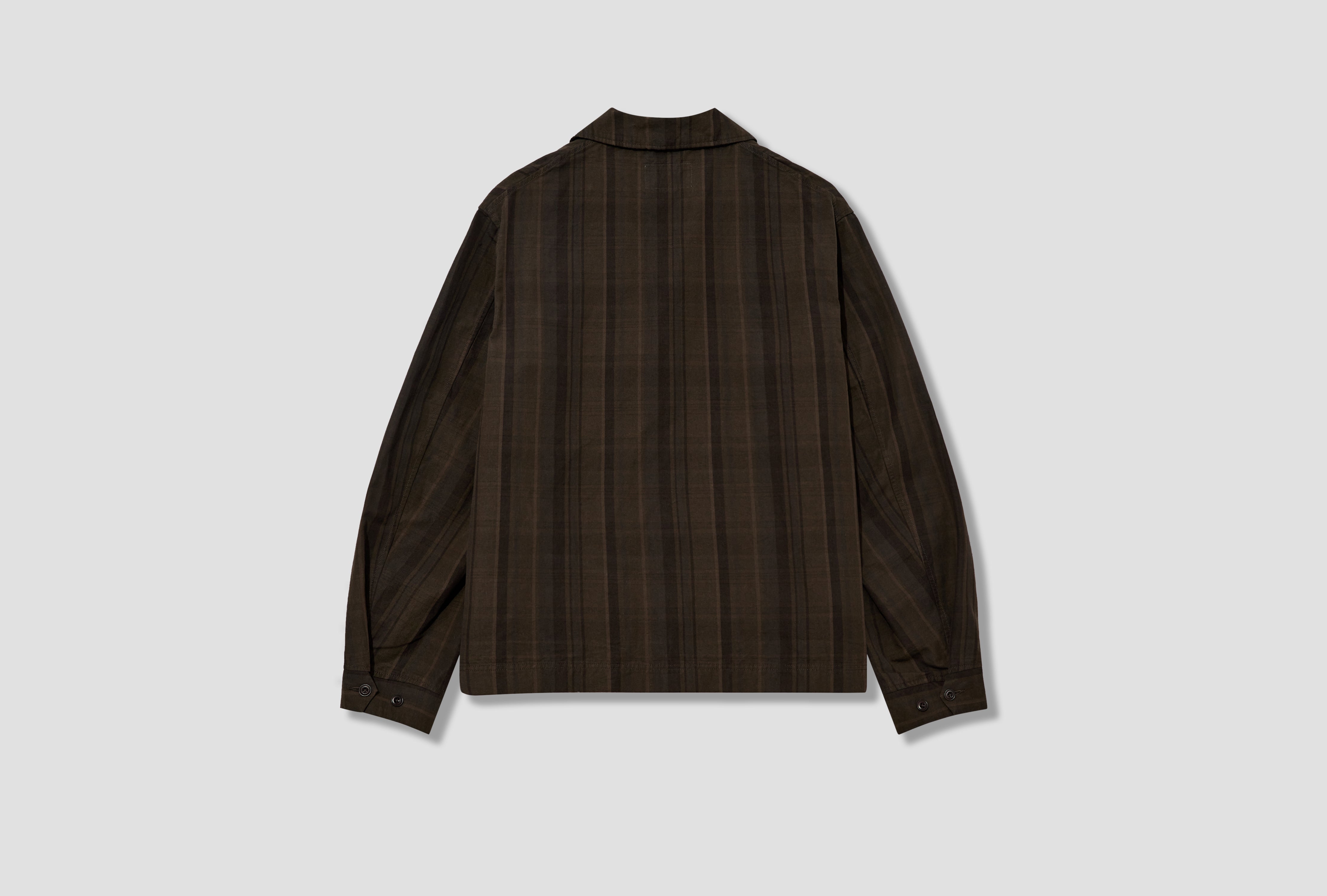 PLAID DOCK JACKET S25SA072E Brown