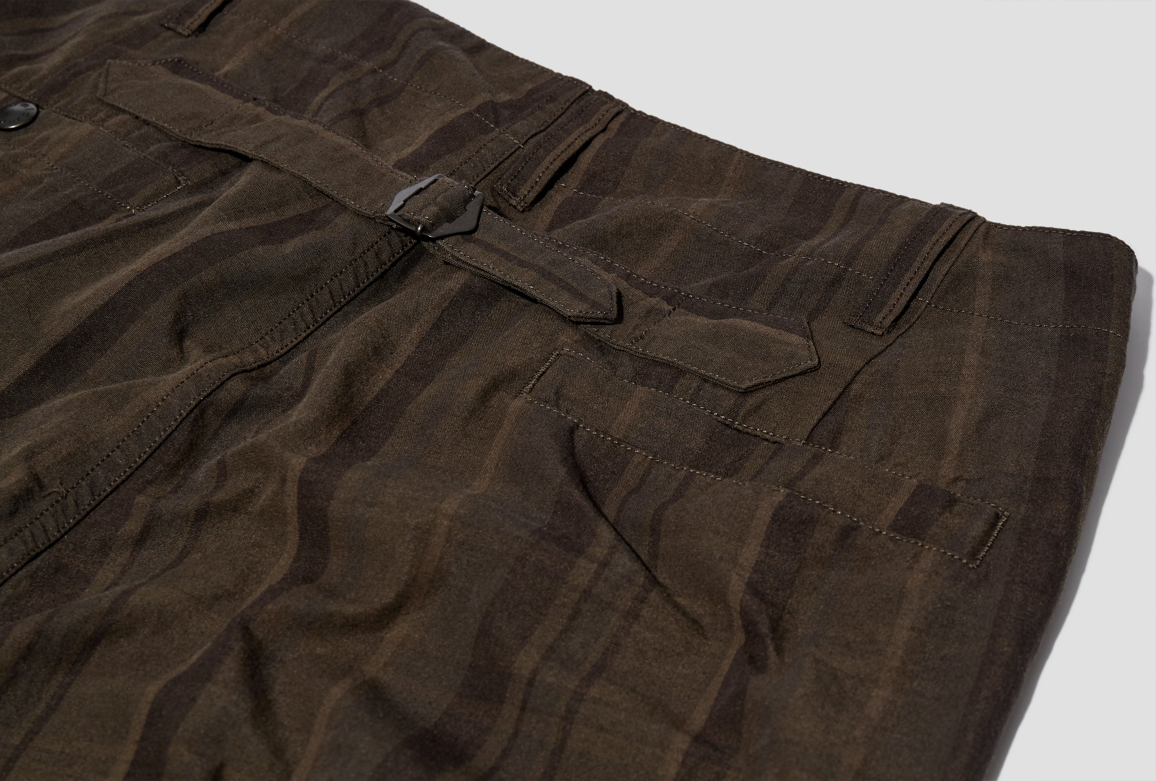 PLAID DOCK PANTS S25SC073E Brown