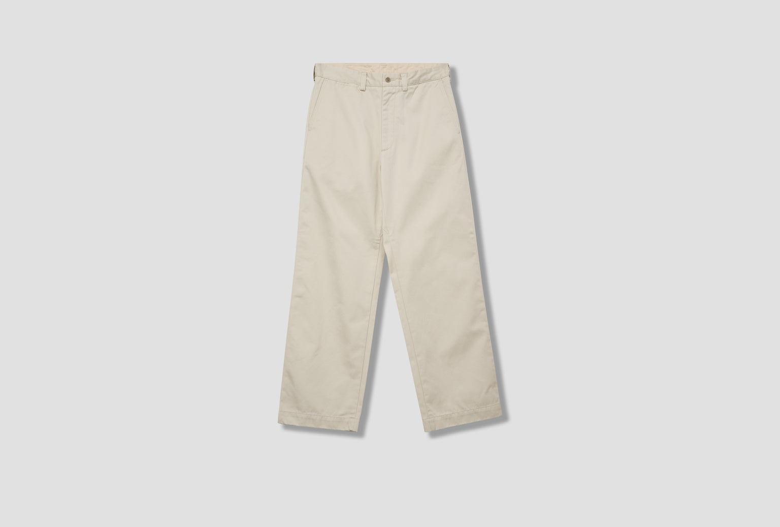 WIDE STRAIGHT CHINO PANTS S25SC079E Beige