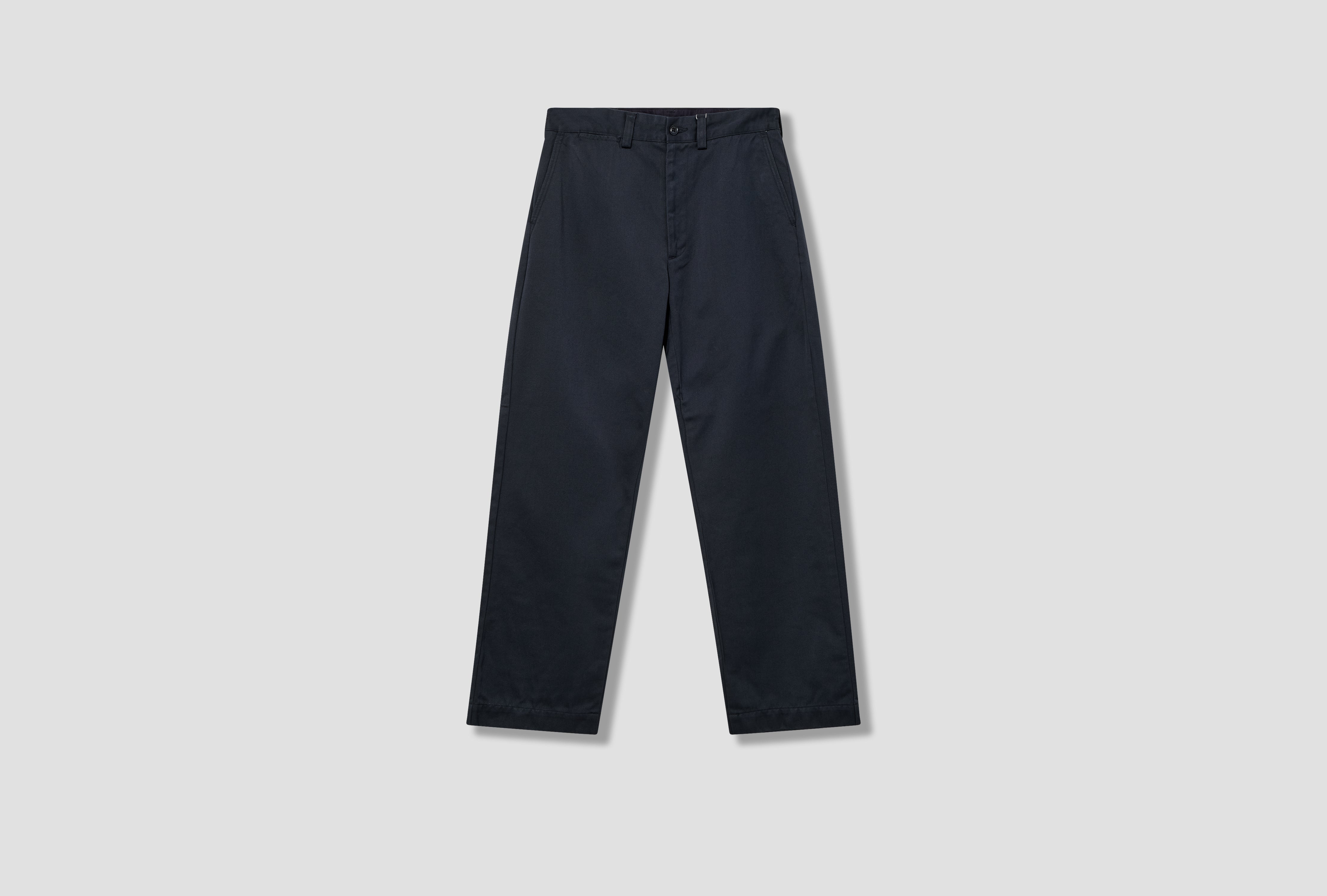 WIDE STRAIGHT CHINO PANTS S25SC079E Navy