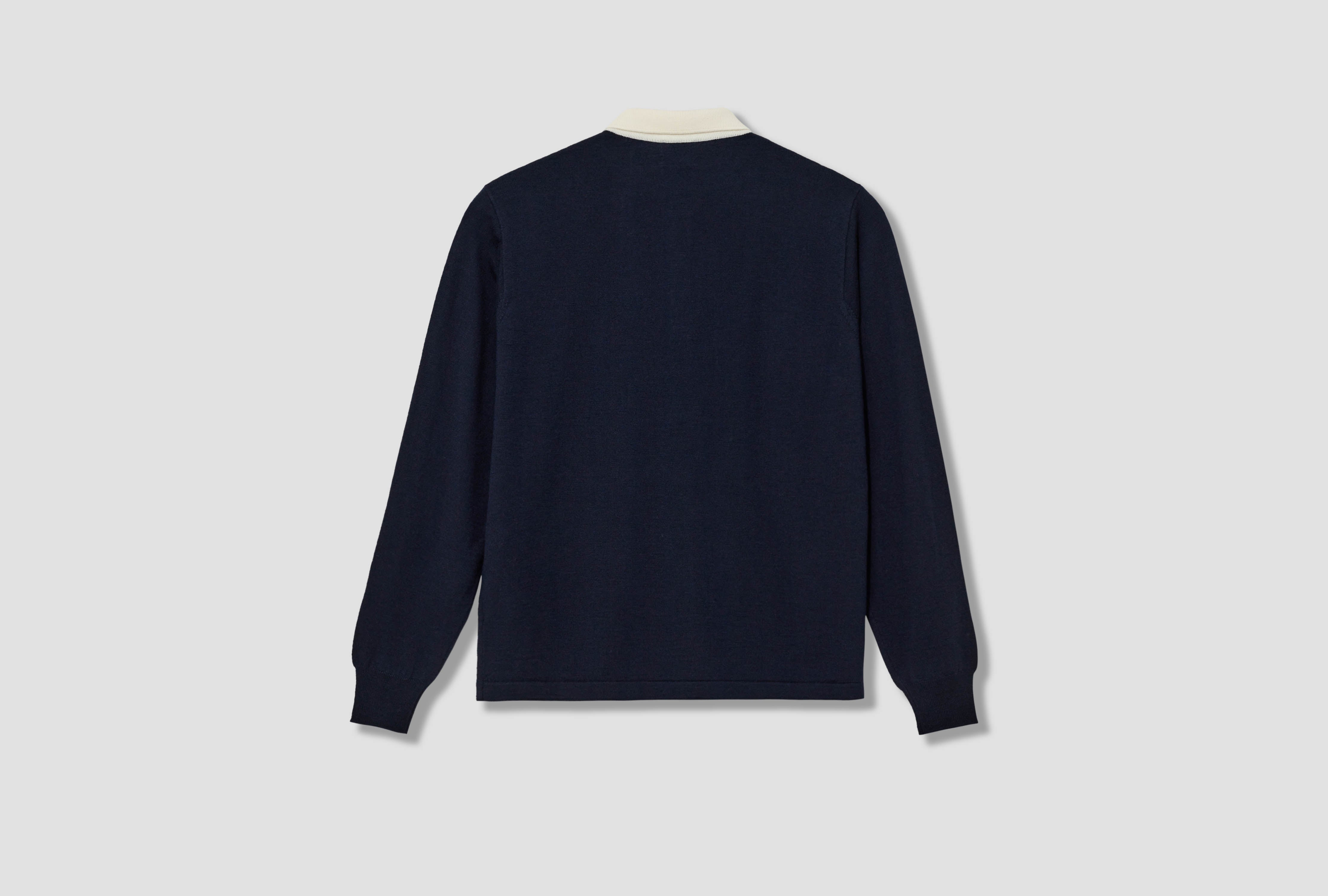 KNITTED RUGBY - SINGLE FACE DR2A3H 23535-01 Navy