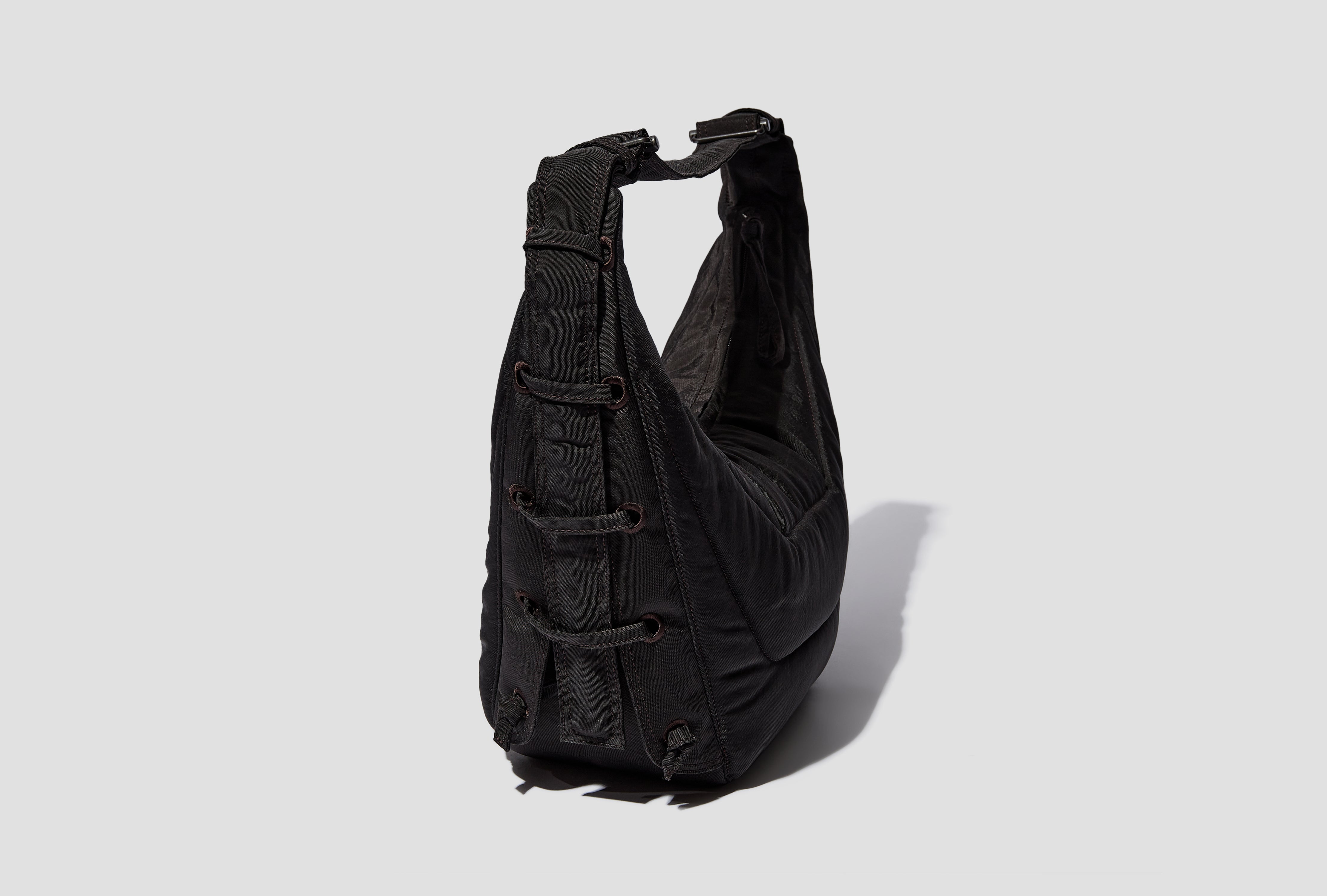 MEDIUM SOFT GAME BAG - WR NYLON CANVAS BG0074 LF1330 Dark brown