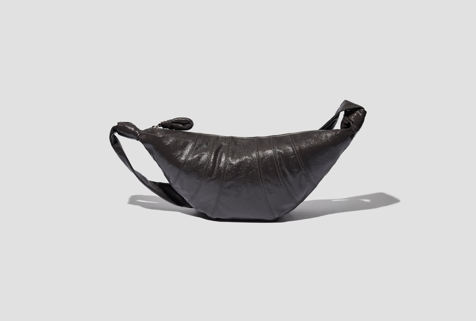 MEDIUM CROISSANT BAG - COATED COTTON BG0001 LF1329 Grey