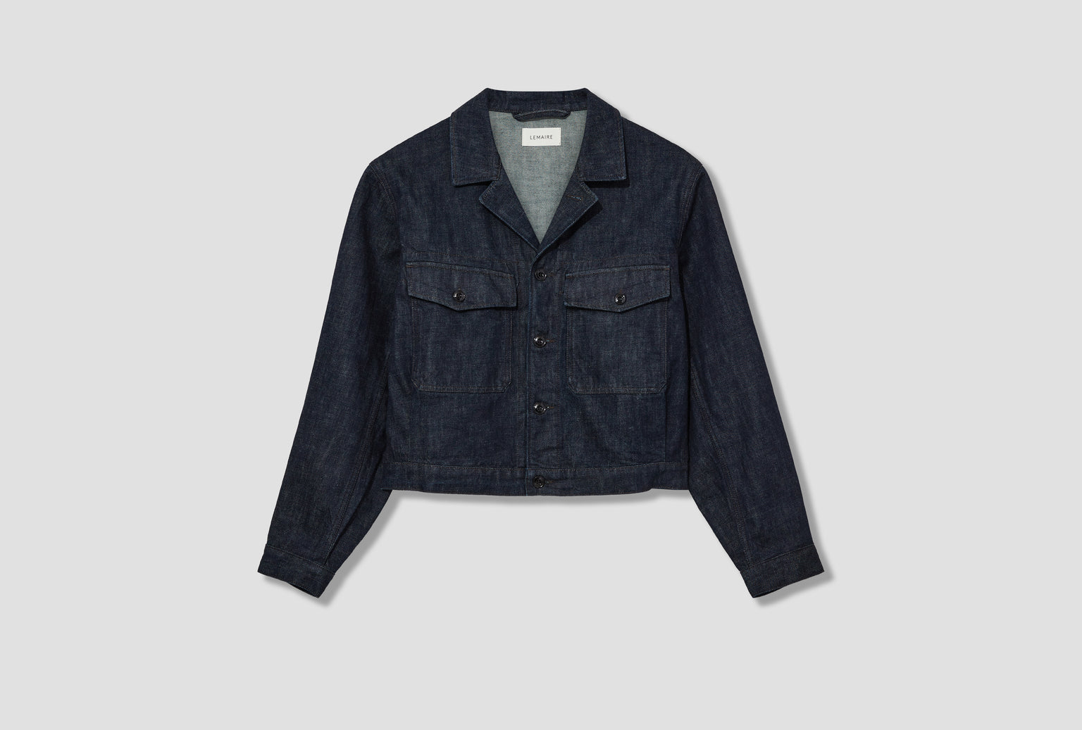 TRUCKER JACKET - HEAVY INDIGO DENIM OW1142 LD068 Blue