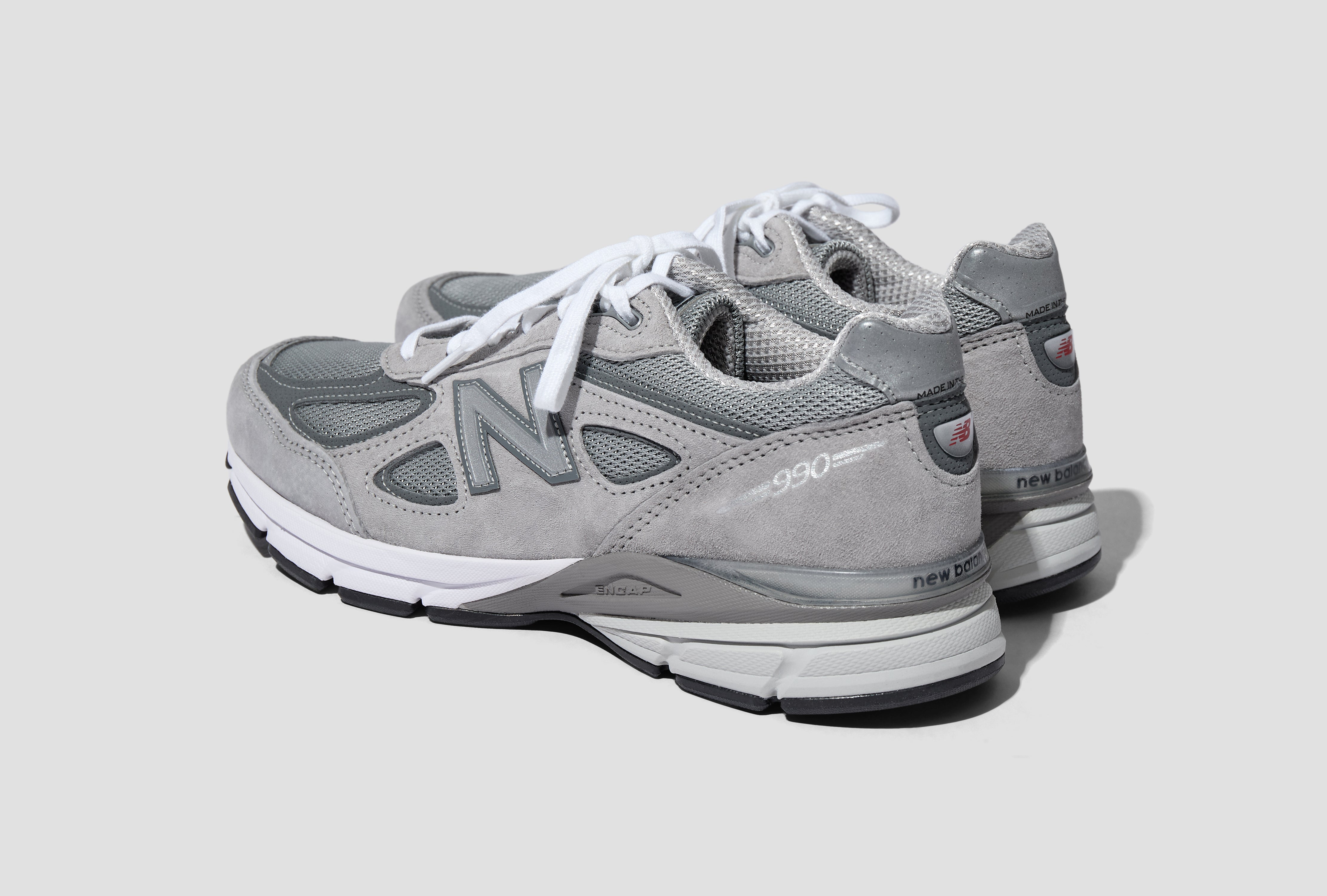 MADE IN USA 990V4 - GREY/SILVER U990GR4