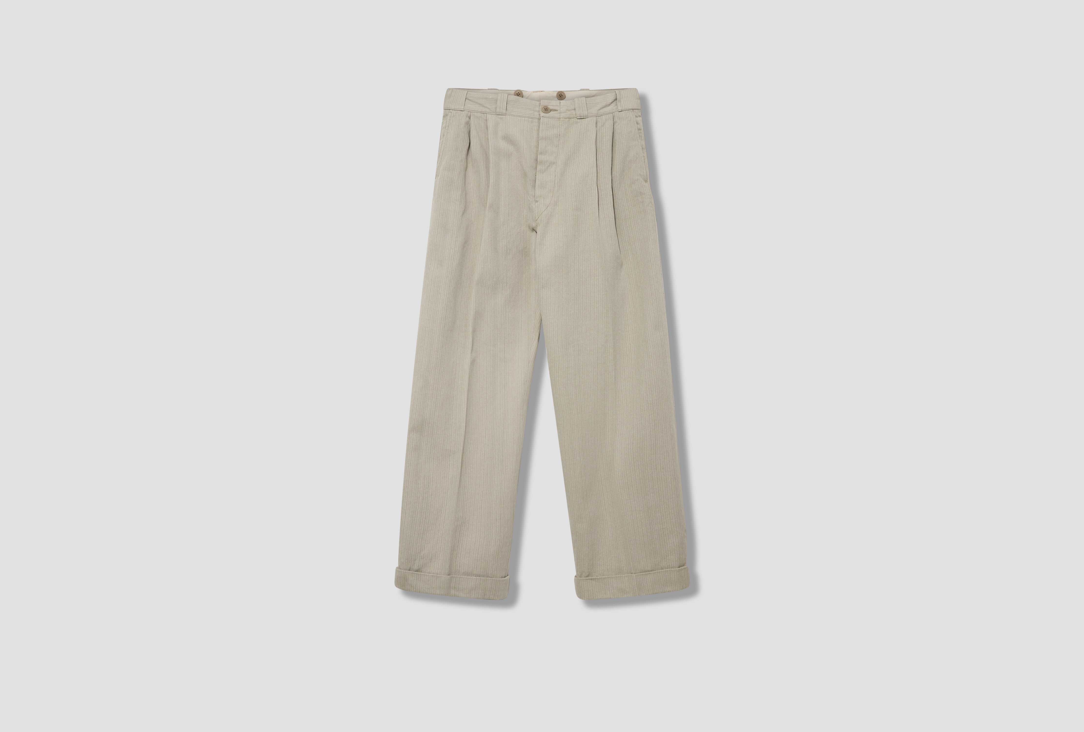 LOT.201 WORK TROUSERS TTSS25201 Beige