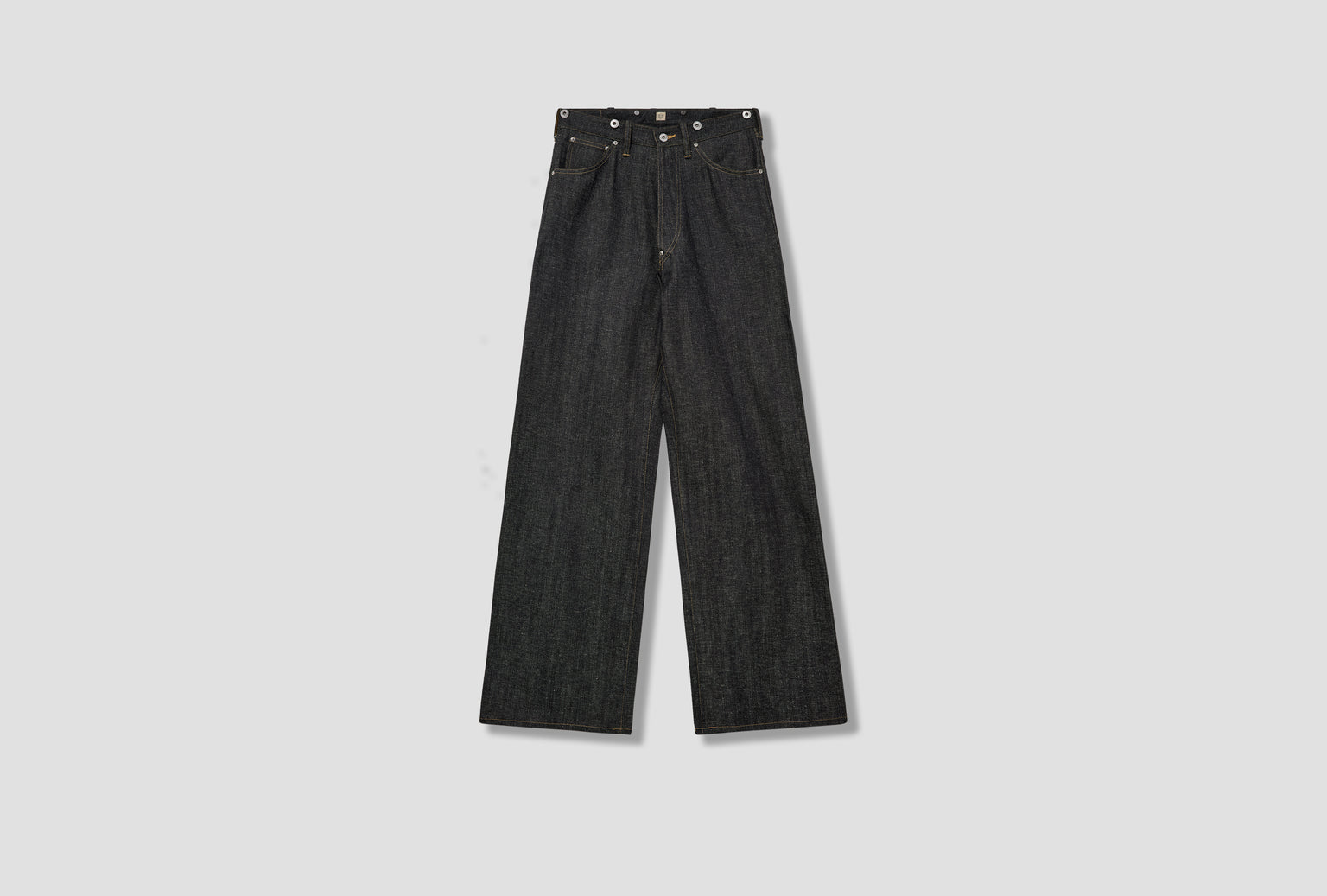 LOT.704 DENIM TROUSERS C.1920'S - RAW INDIGO TTCORE704 Blue