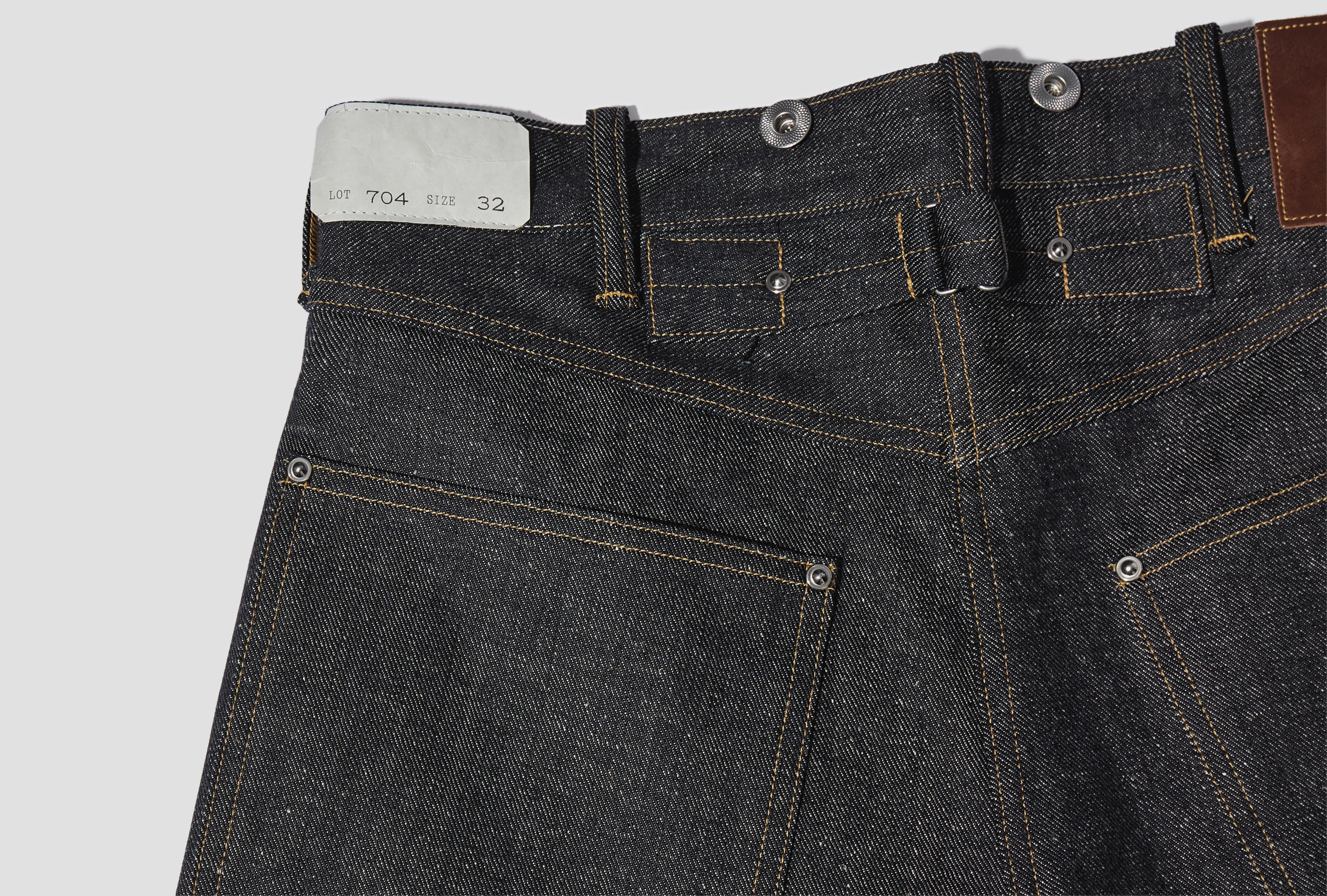 LOT.704 DENIM TROUSERS C.1920'S TTCORE704 Blue