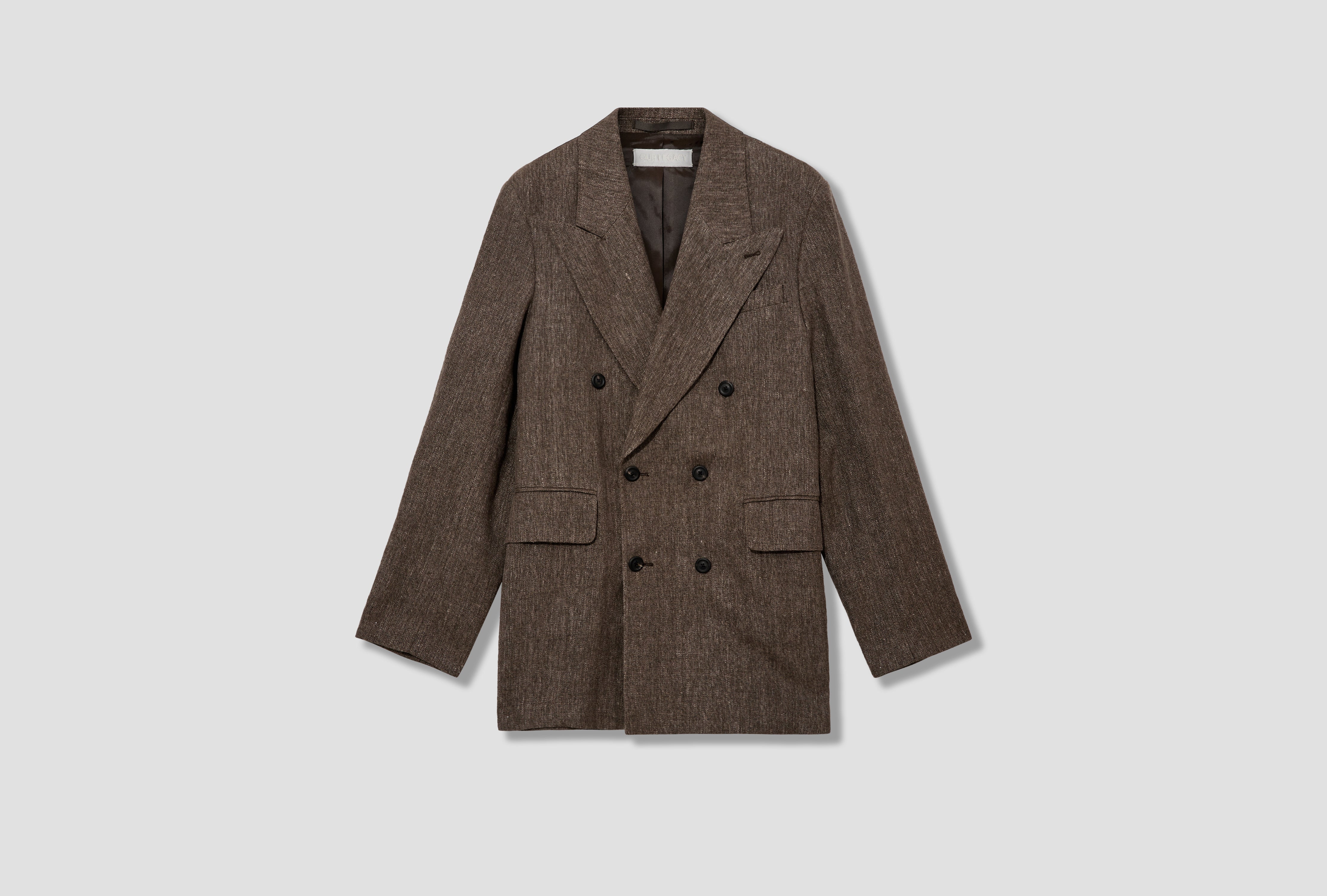 SHARP DB BLAZER - TOBACCO DELAVE LINEN M2250STC