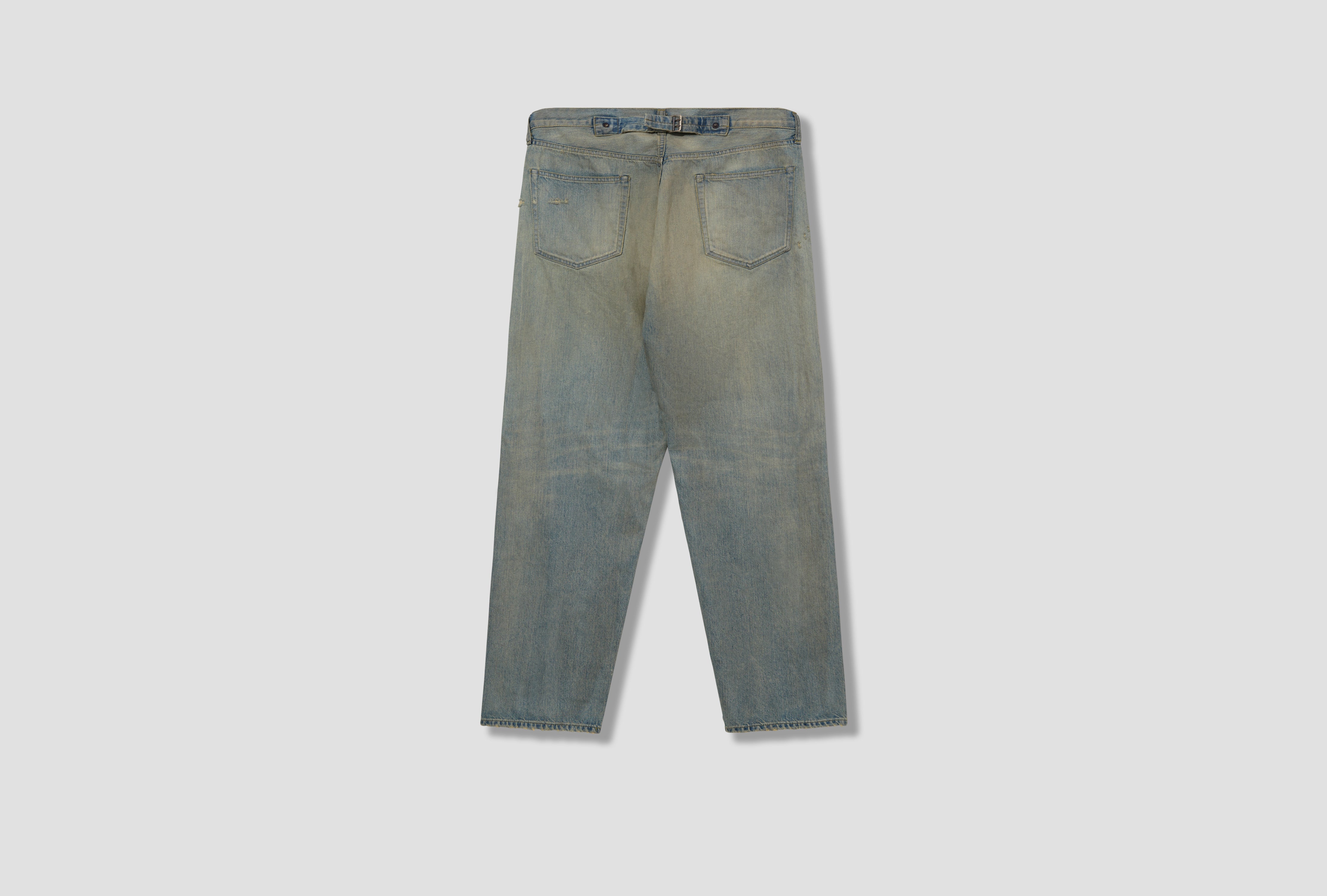 NO.37 WASHED WIDE DENIM PANTS 25SAP-04-06H Blue