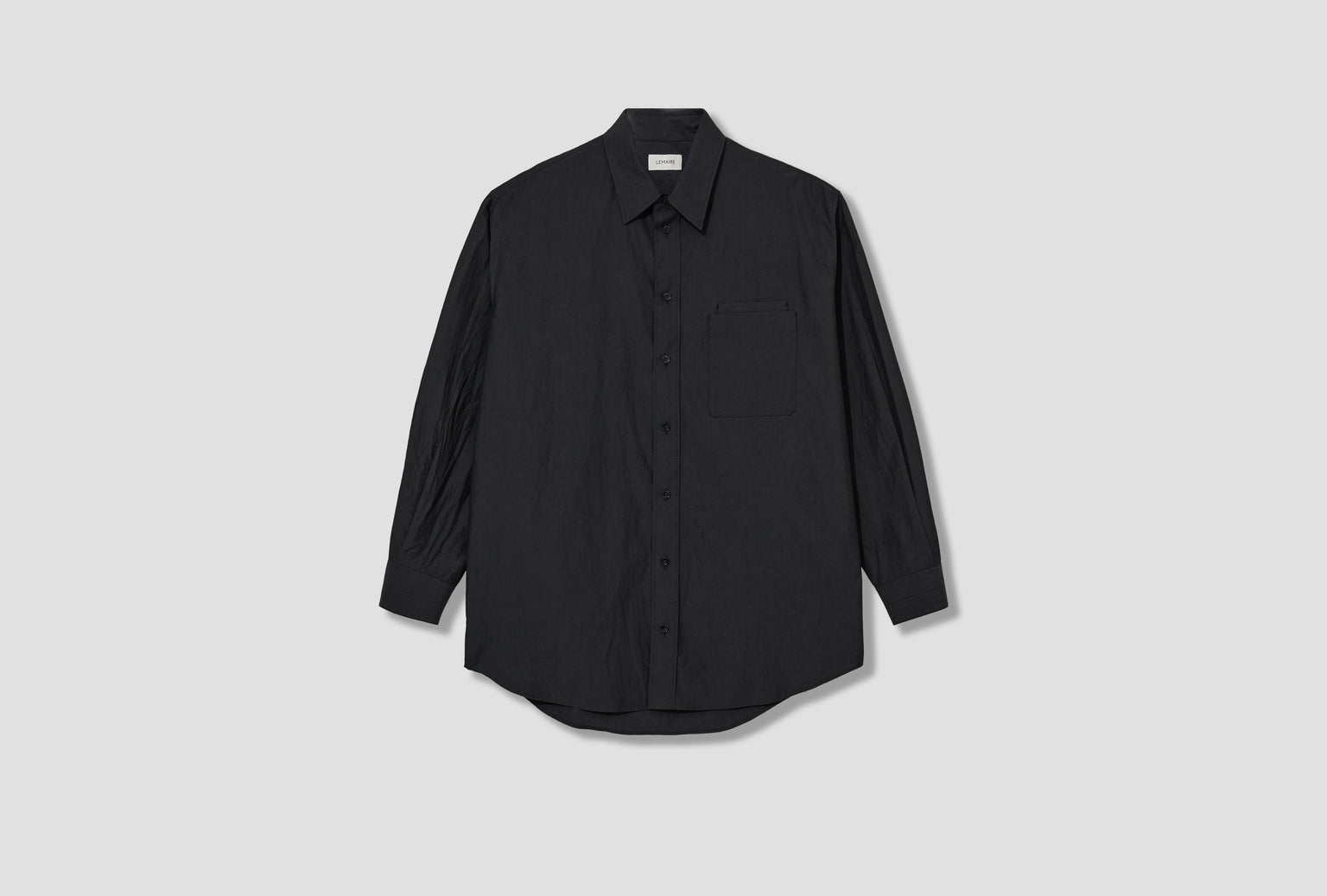 DOUBLE POCKET SHIRT - CREPE COTTON SH1157 LF1399 Charcoal