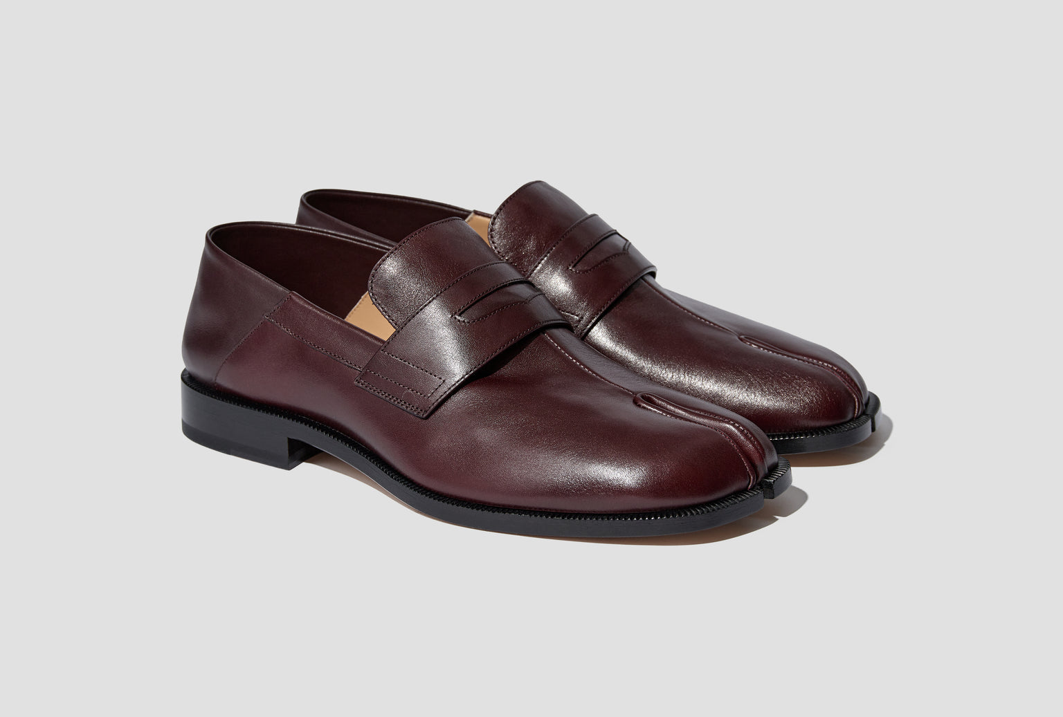 TABI LOAFERS BABOUCHE S57WR0117 P8158 T5079 Burgundy