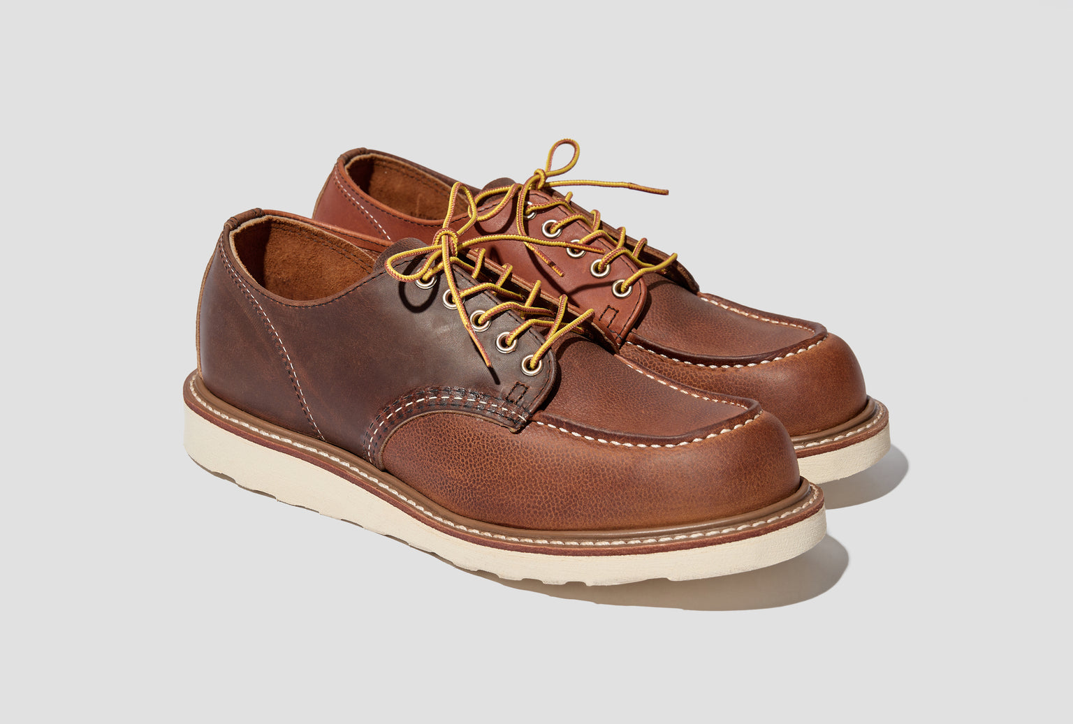 ENGINEERED GARMENTS X RED WING HERITAGE - SHOP MOC OXFORD 4603 Brown