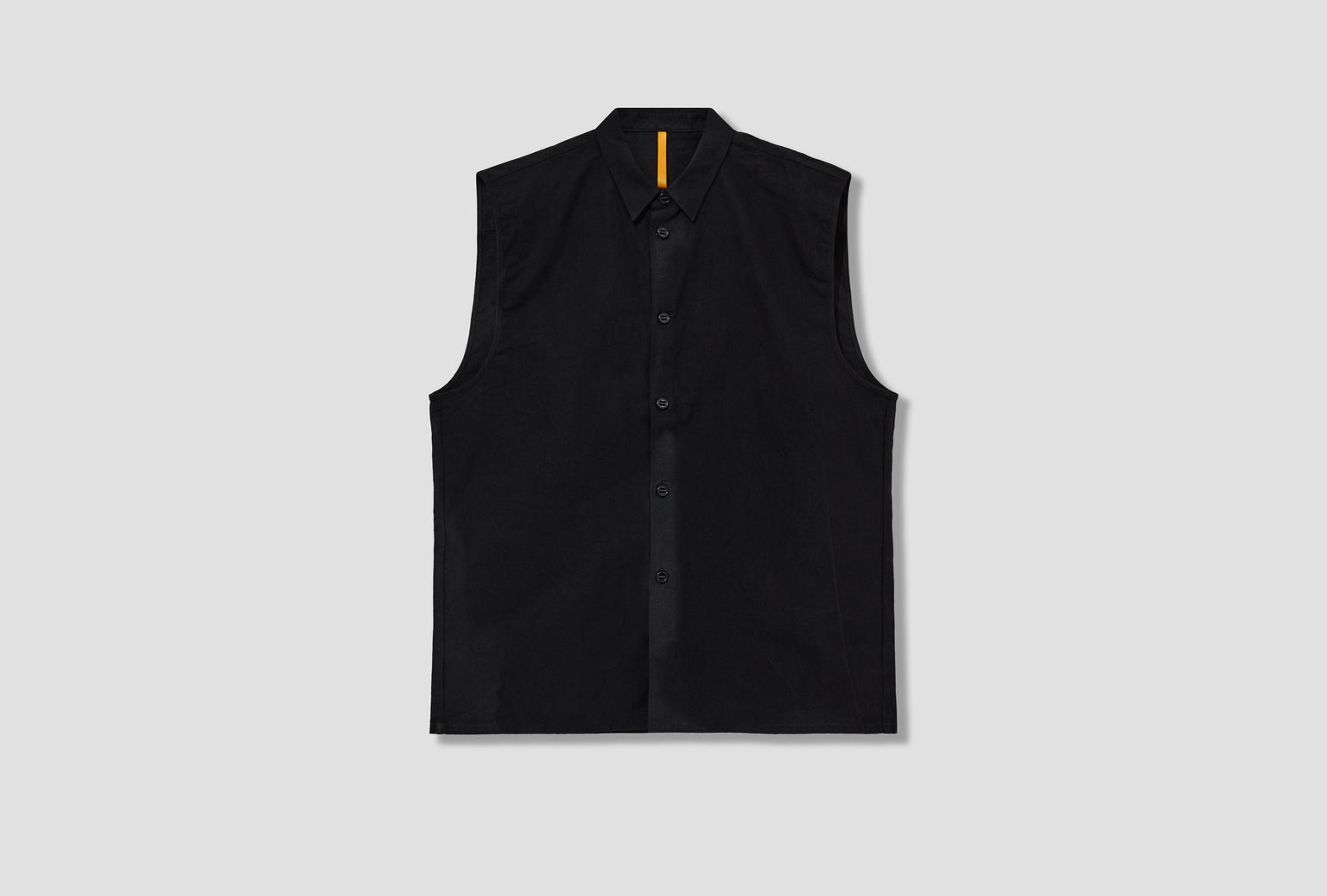 SLEEVELESS SHIRT - BLACK WAX R18S0