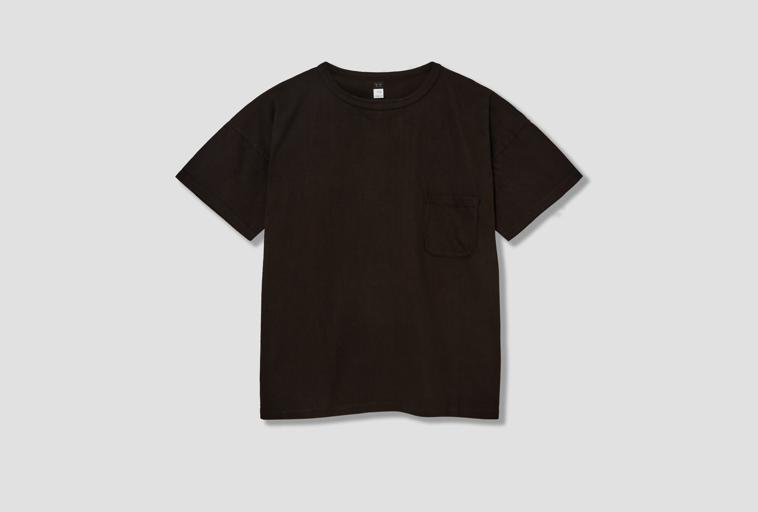 LOT.601 TEE SHIRT - MUD DYED BROWN TTSS25601