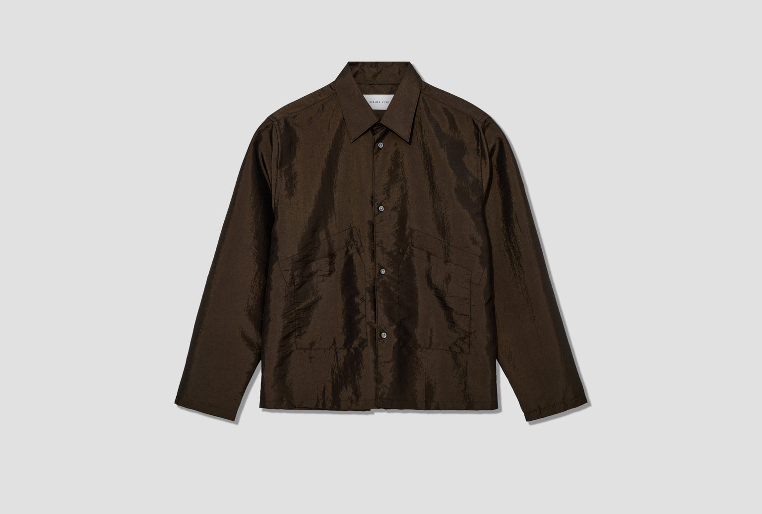 CORDIAL PO SHIRT - TRILOBATO 3-80S25 Dark brown