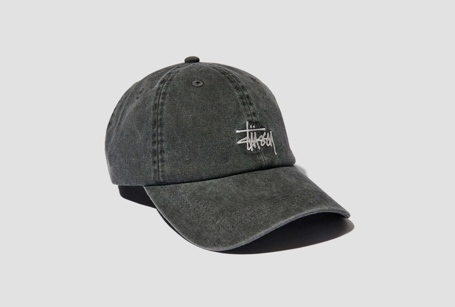 BASIC WASHED LOW PRO CAP 1311163 Charcoal