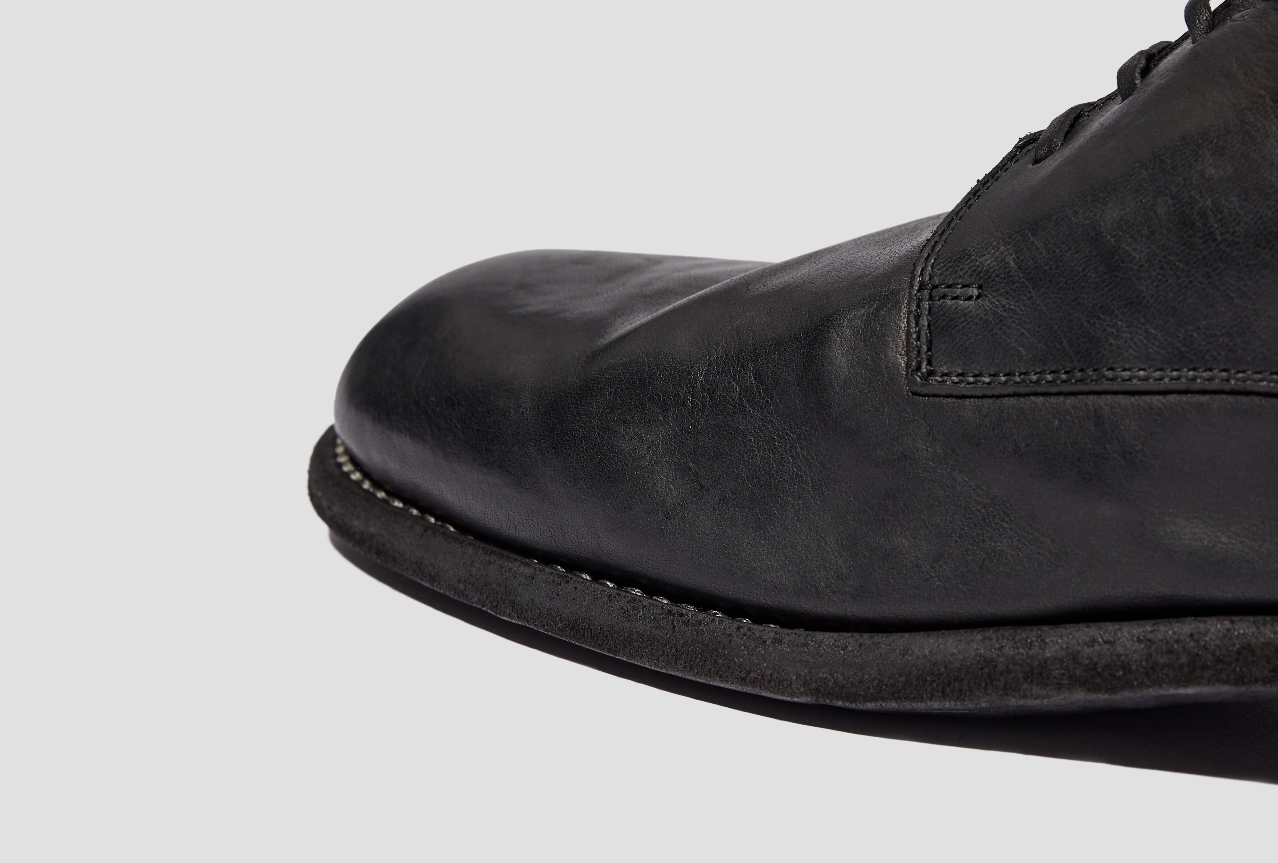 CLASSIC DERBY - HORSE FULL GRAIN CV / SOLE LEATHER - BLKT 992