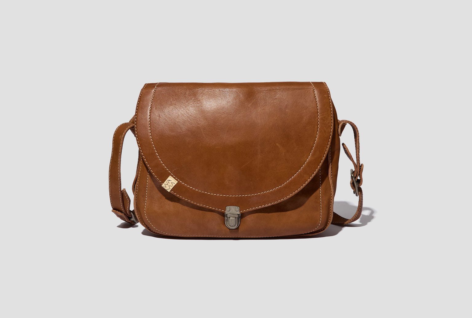 KNOWLE SHOULDER BAG (L) 0125103003030 Brown
