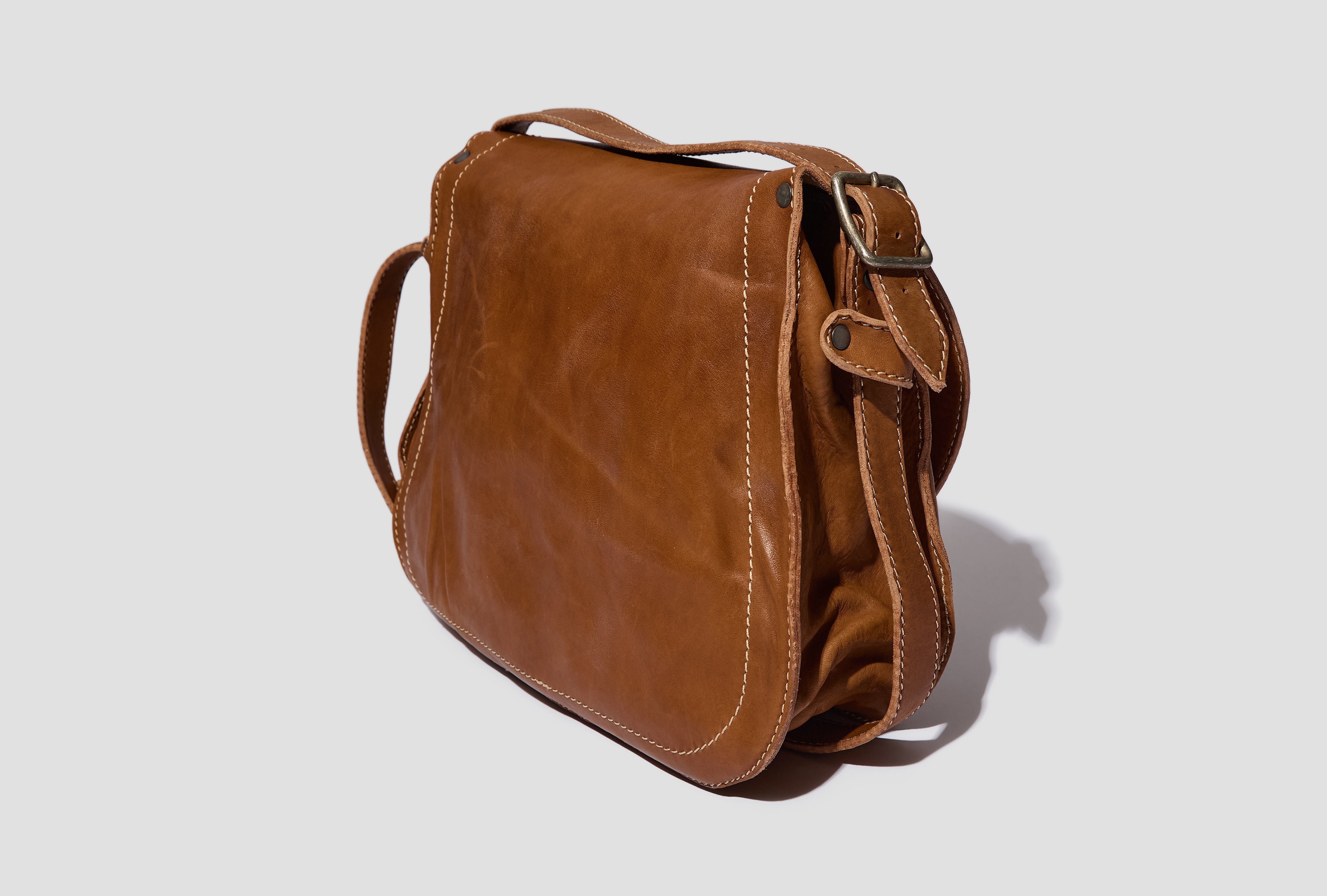 KNOWLE SHOULDER BAG (L) 0125103003030 Brown