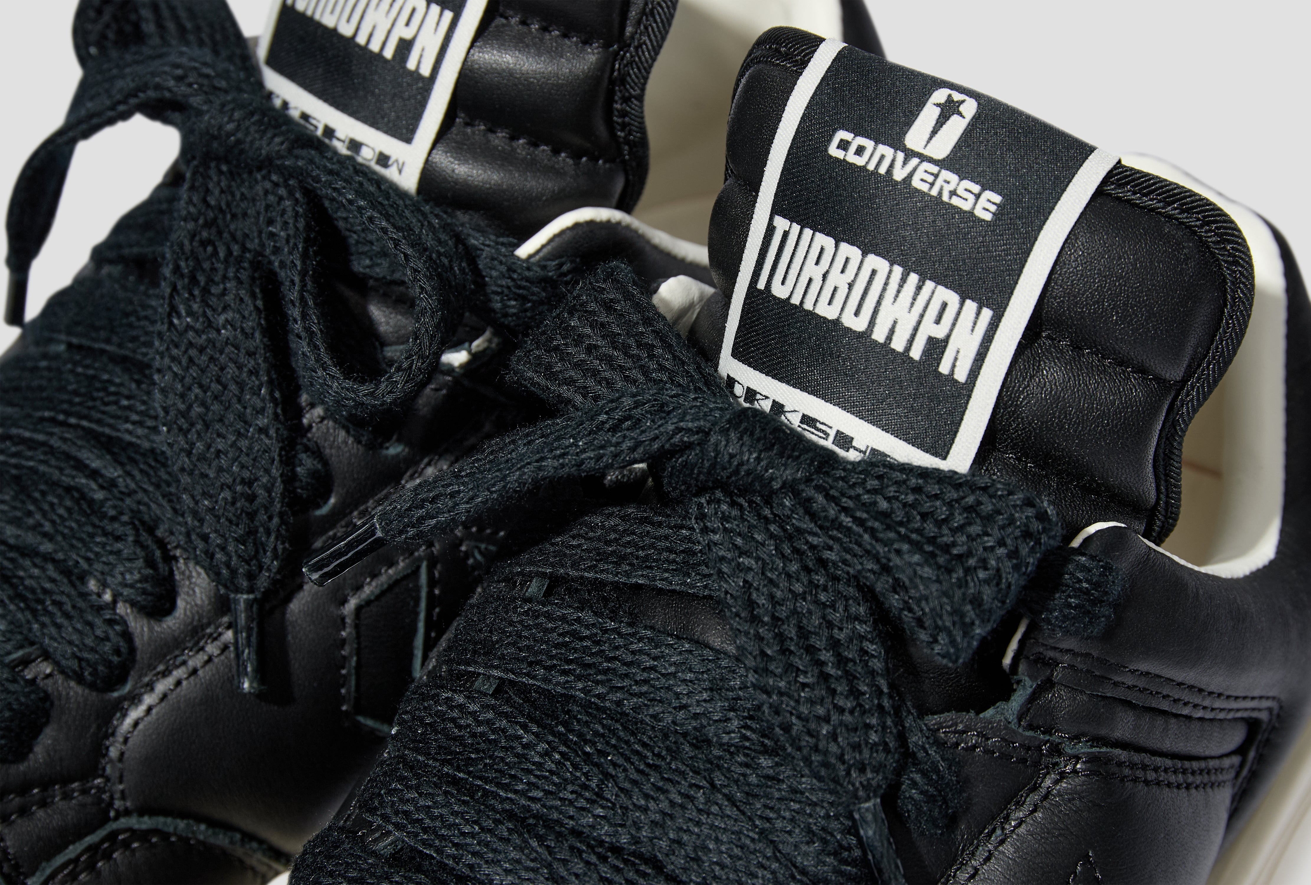 CONVERSE X DRKSHDW TURBOWPN OX - BLACK / DC01EX063 A12R0