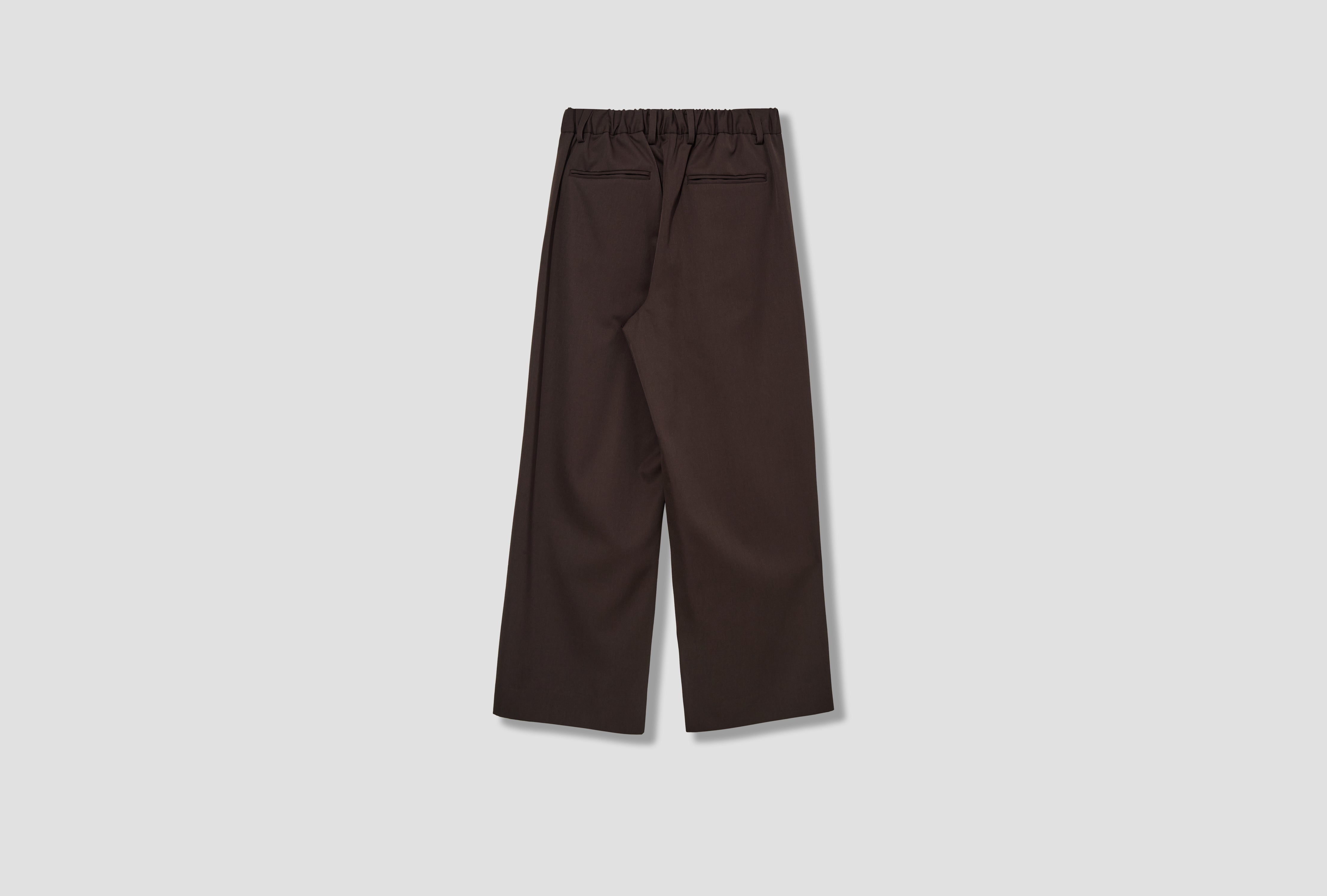 TWIST SEAM WIDE EASY TROUSERS ST.1097 Grey