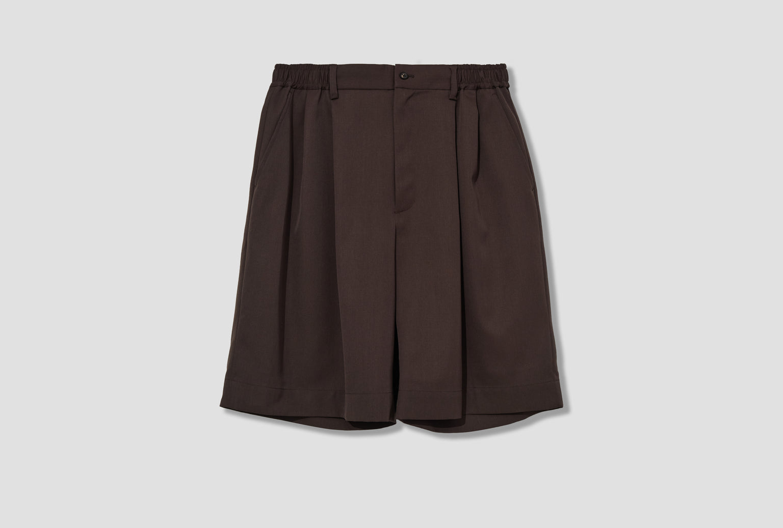 WIDE EASY SHORT TROUSERS ST.1105 Grey