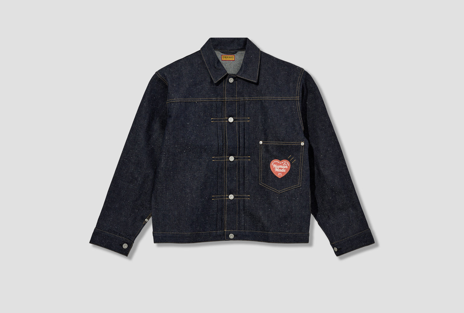 DENIM WORK JACKET PAST HM29JK002 Blue