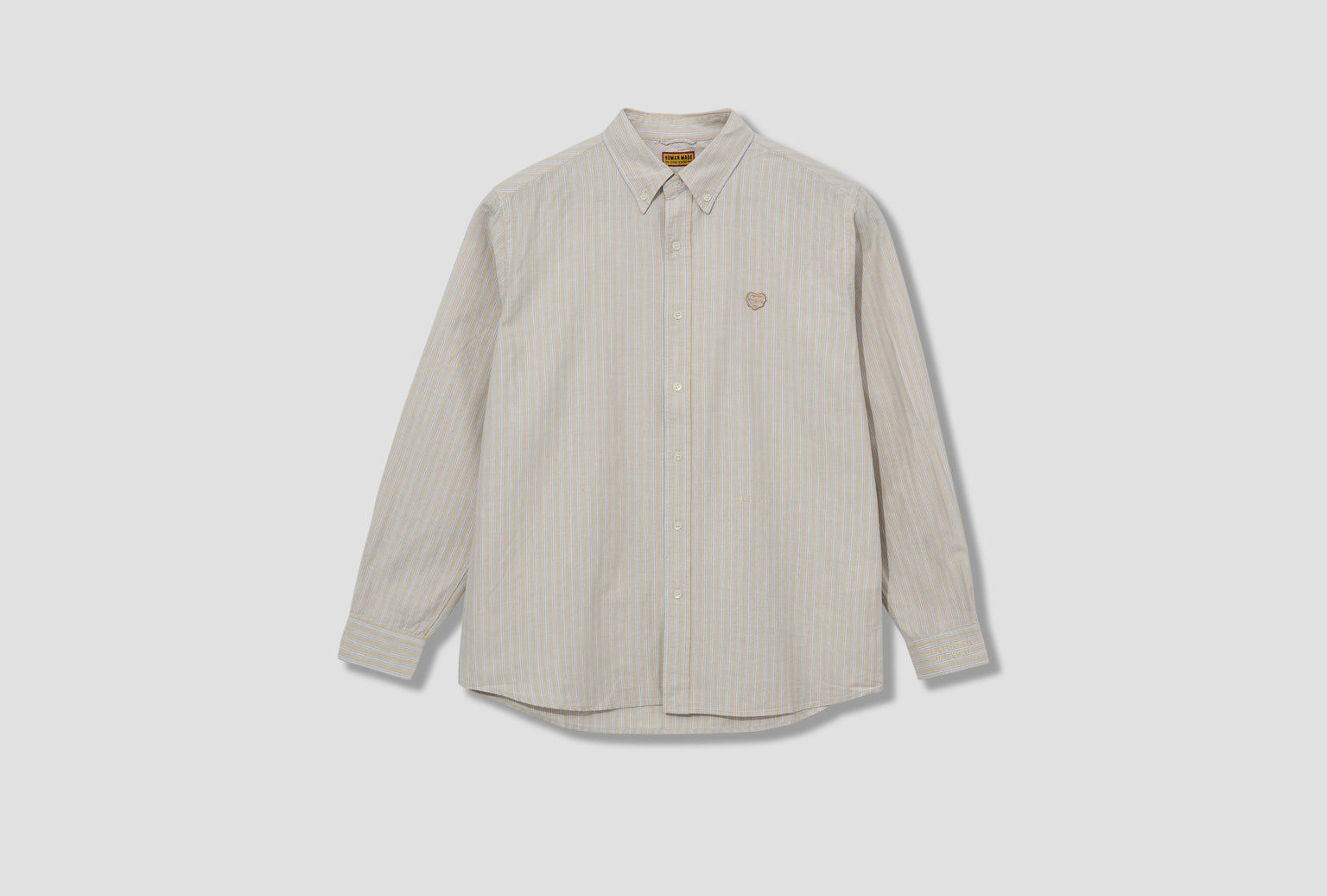 STRIPED BD SHIRT HM29SH011 Beige