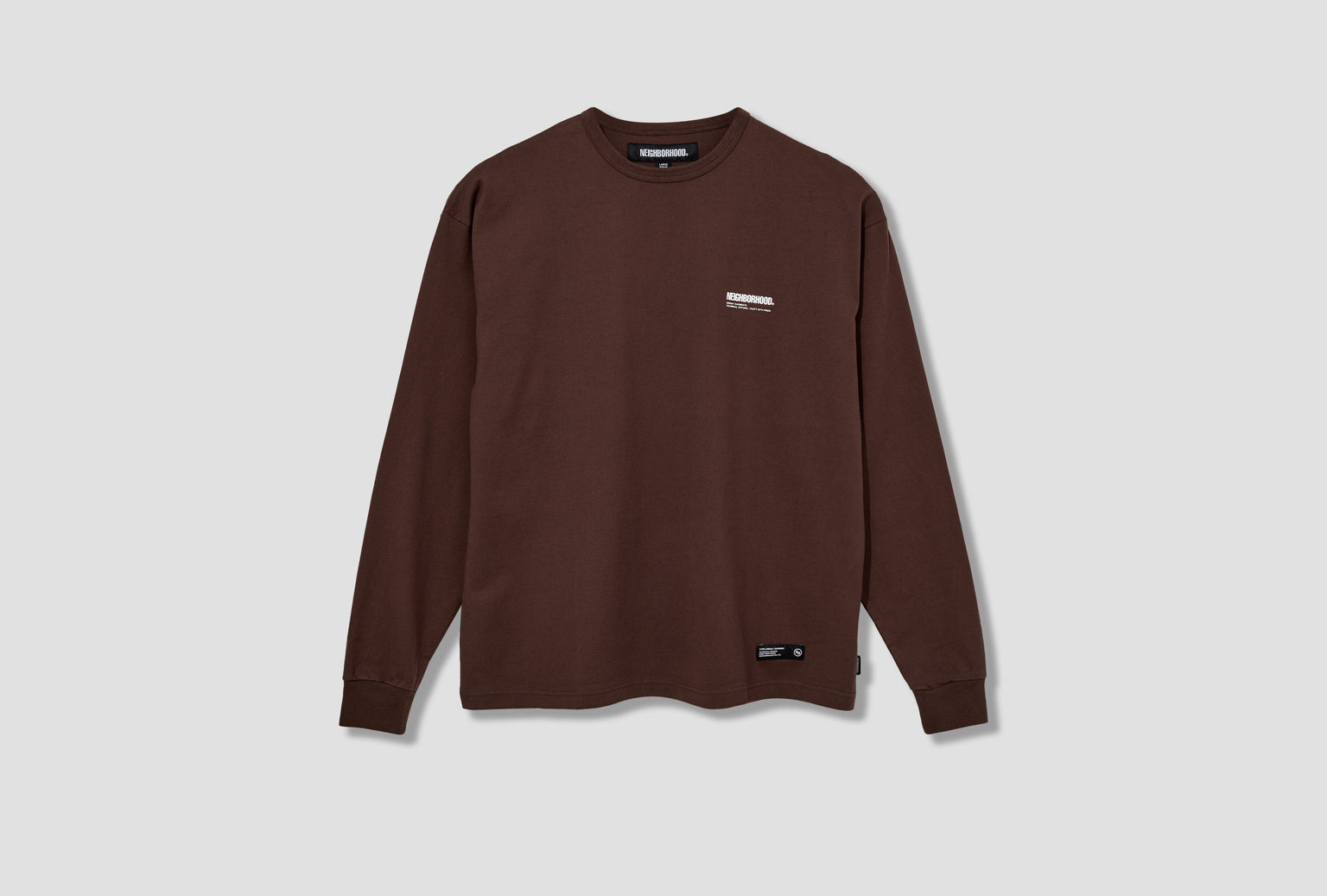 CLASSIC CREWNECK LS 251FPNH-CSM03 Brown