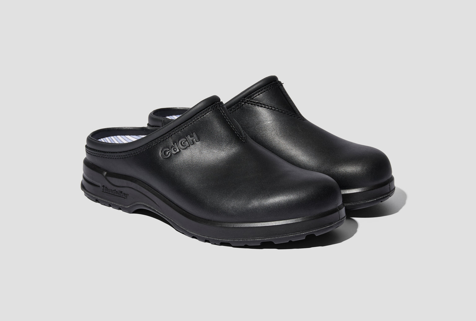 BLUNDSTONE - ALL TERRAIN CLOG / STEER OIL SMOOTH HO-K103-S25 Black