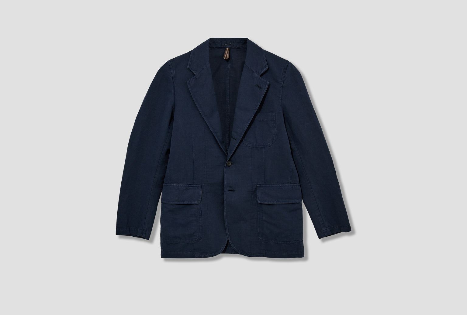 MKI COTTON LINEN GAMES BLAZER DR2A2C 24117-01 Navy