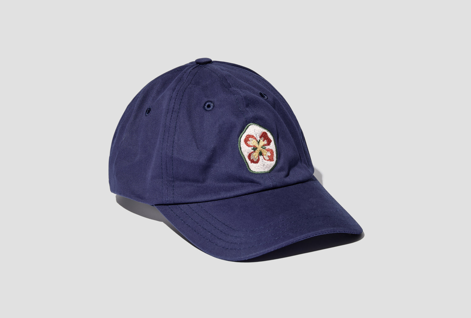 PETAL FLOWER BASEBALL CAP DR1AG2 25104-01 Navy