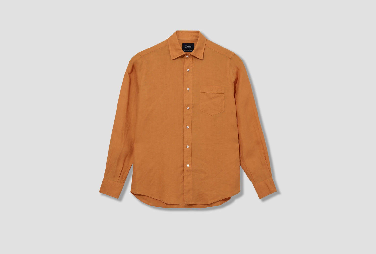 THE LINEN SUMMER SHIRT DR2A4E 21915-03 Yellow
