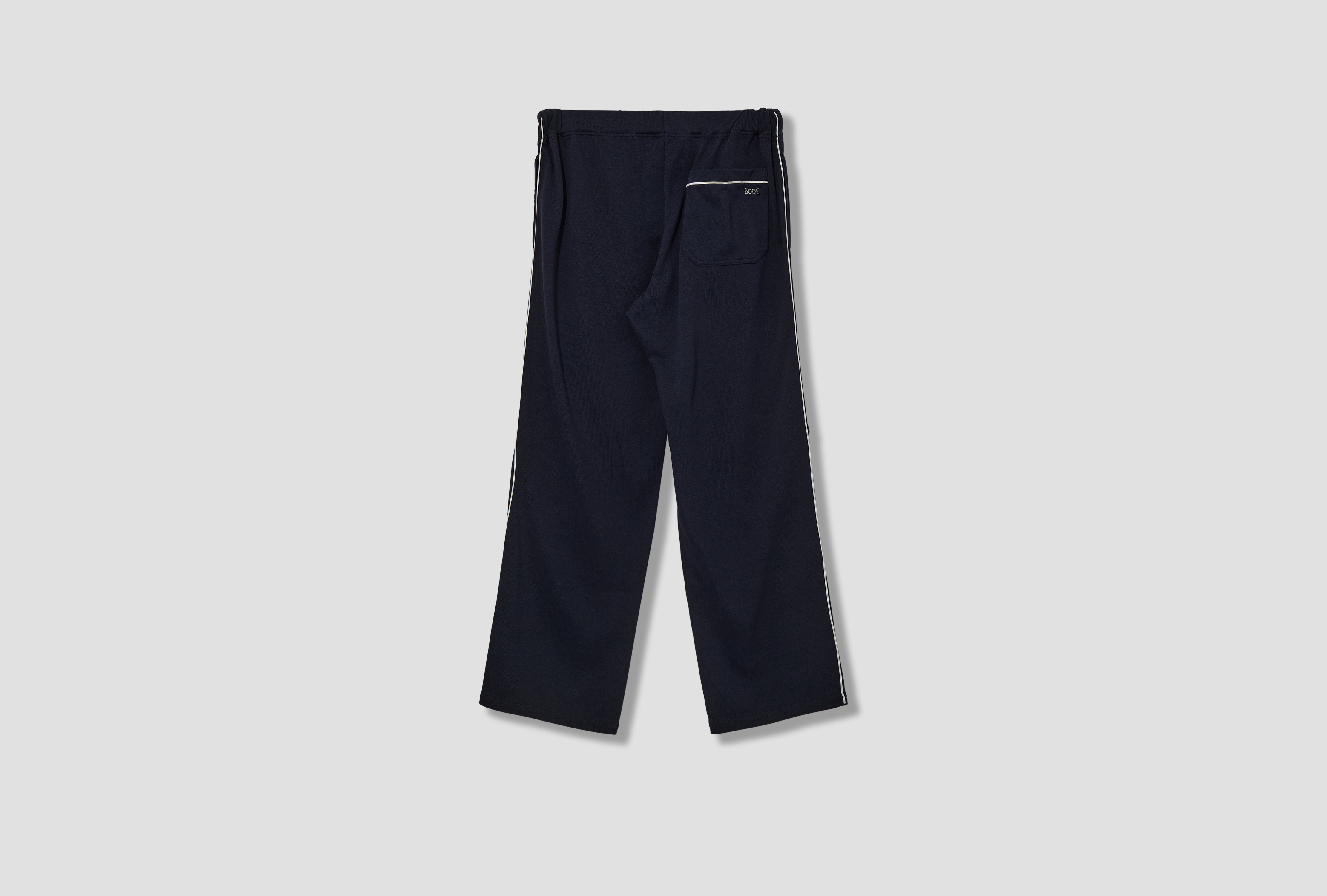 LACE-FRONT SWEATPANTS MRS25CS030 Navy