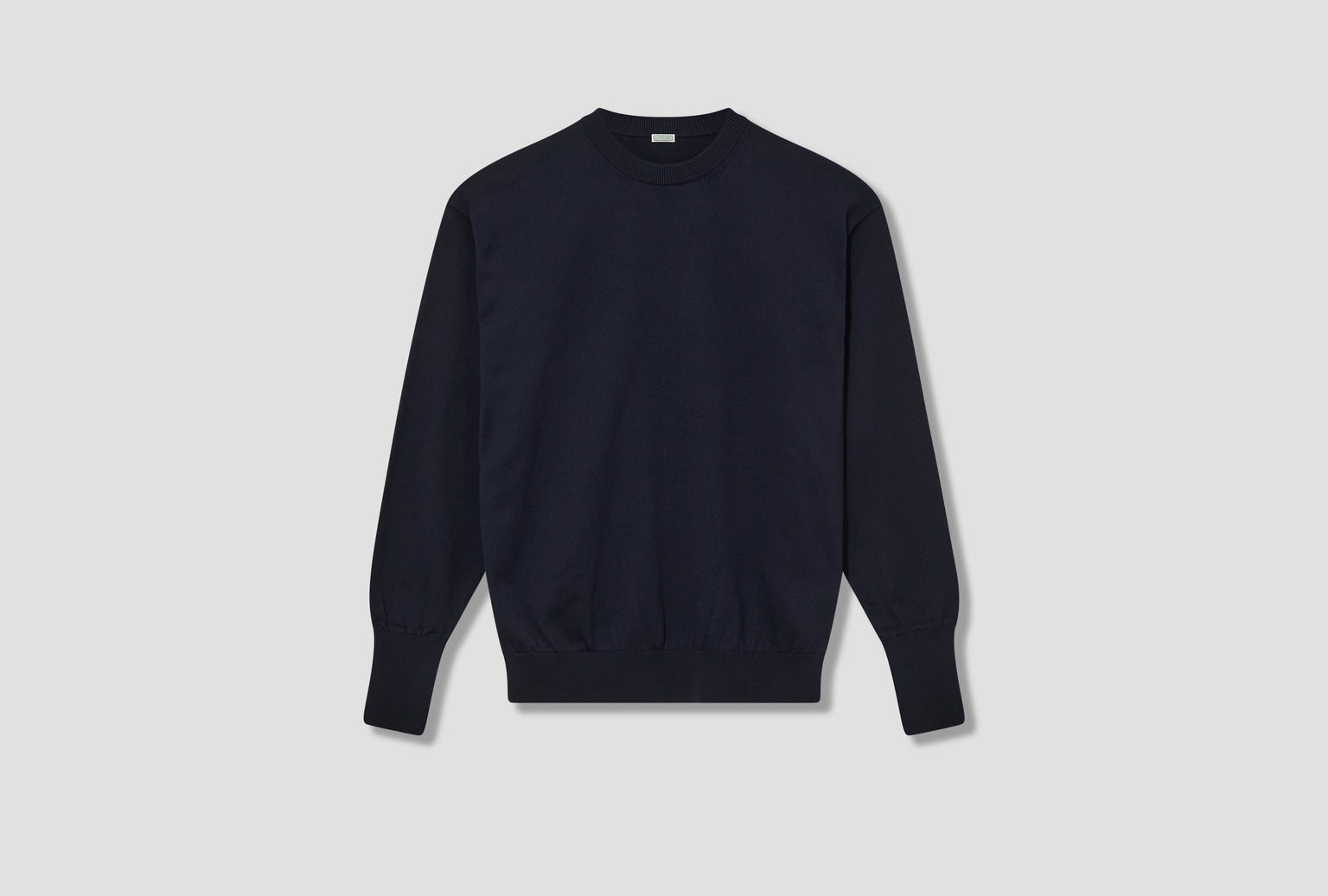 COTTON KNIT L/S T-SHIRT 25SAP-03-01K Navy