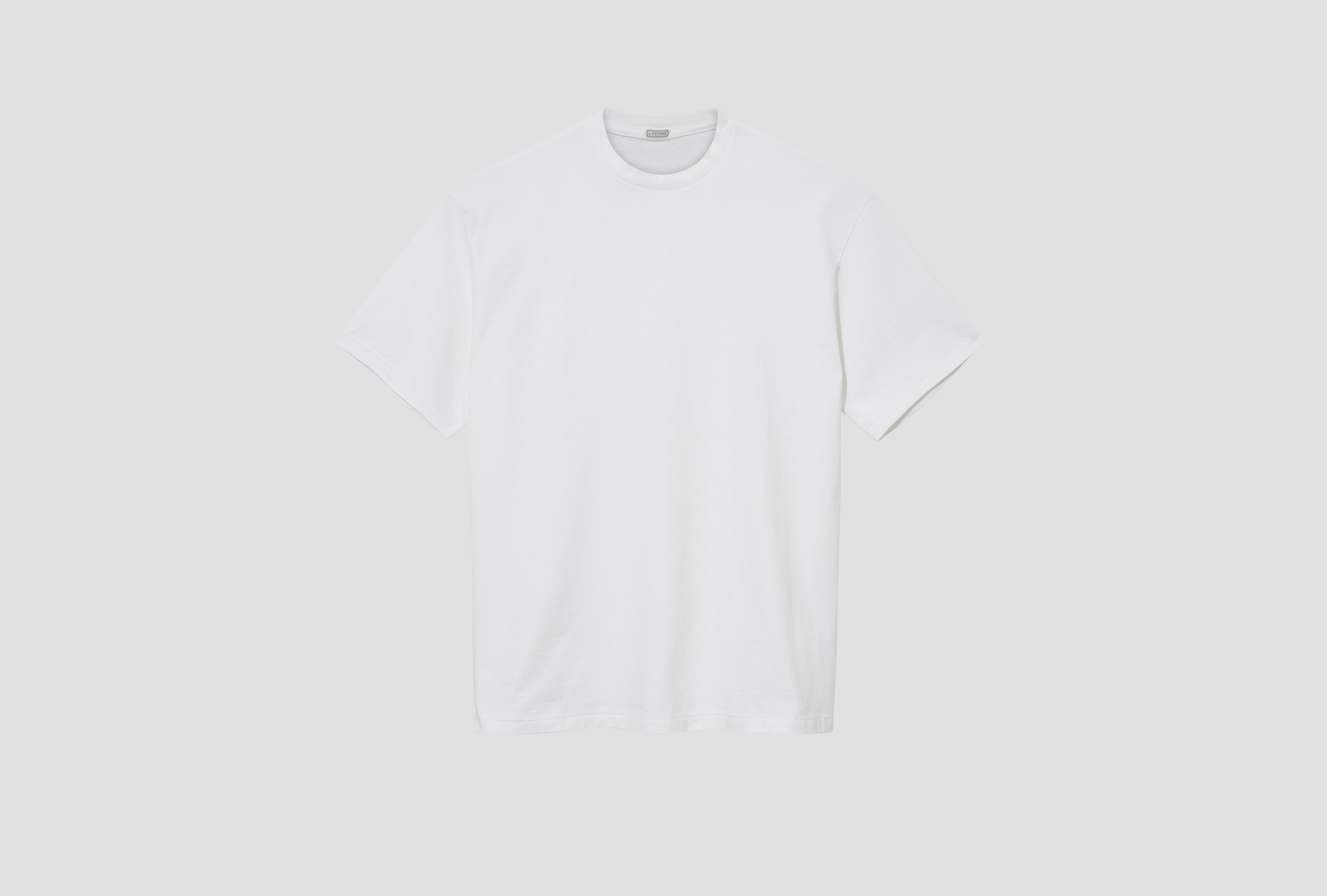HEAVY WEIGHT T-SHIRT AP-5002 White