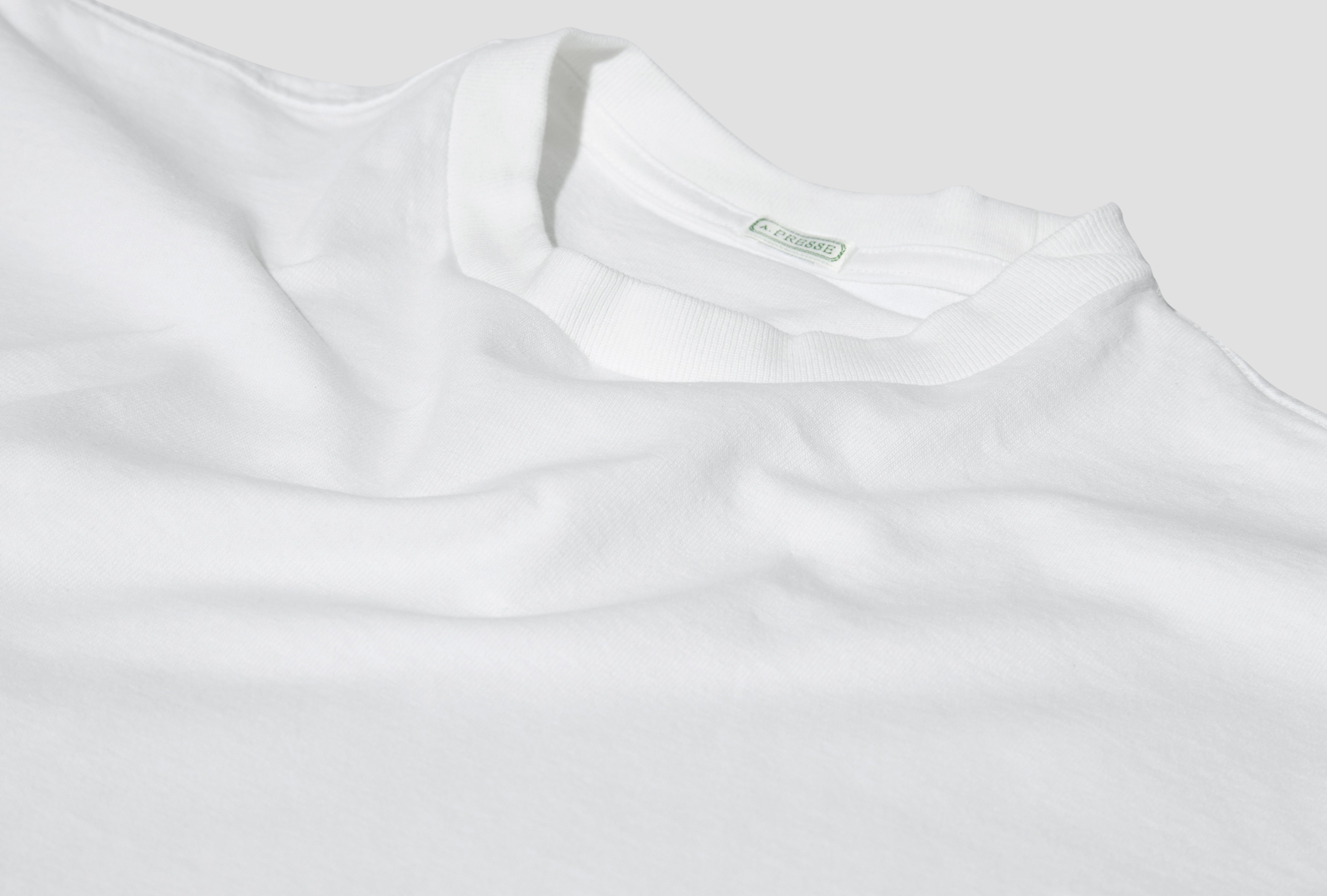 HEAVY WEIGHT T-SHIRT AP-5002 White