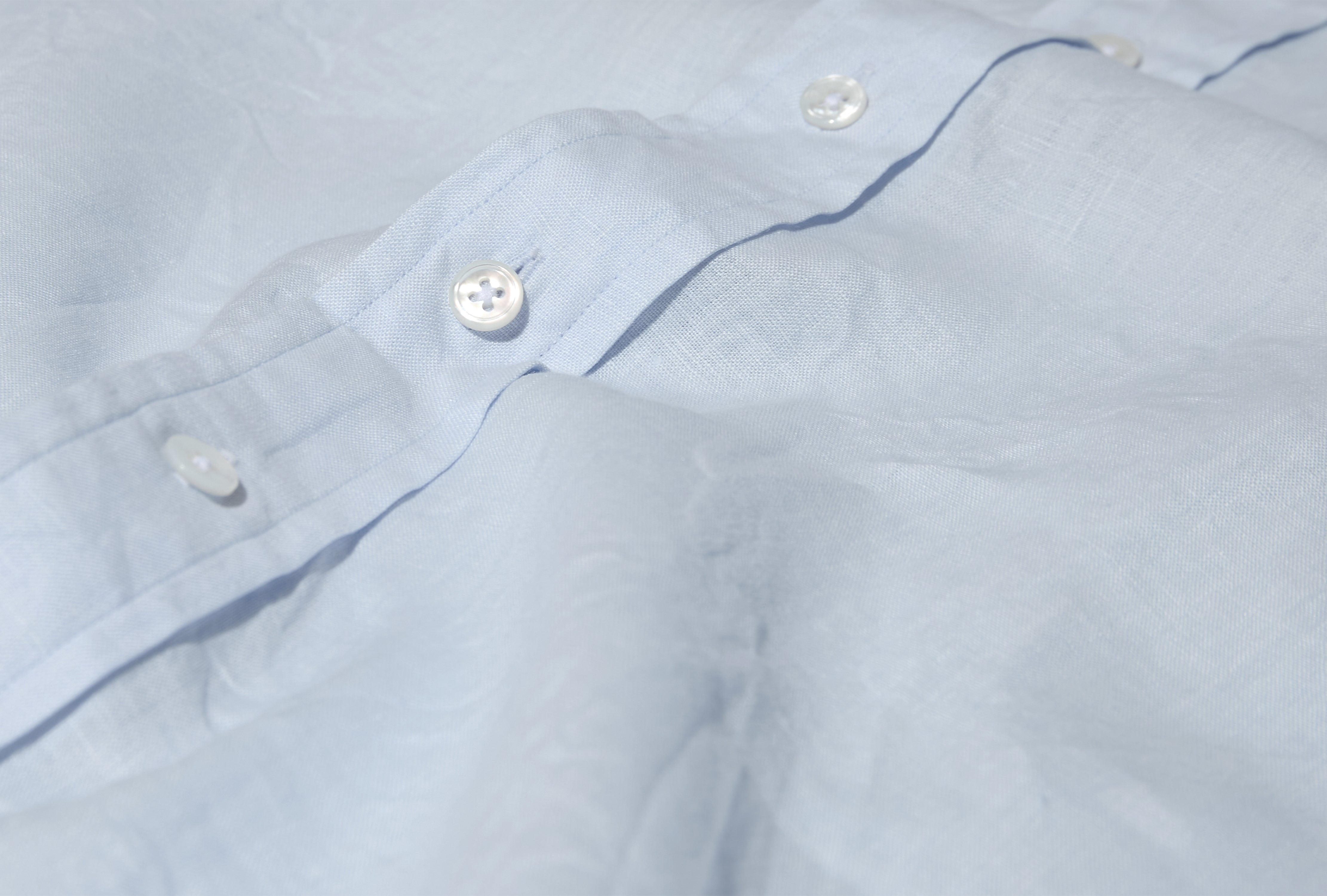 THE LINEN SUMMER SHIRT DR2A4E 21915-09 Light blue