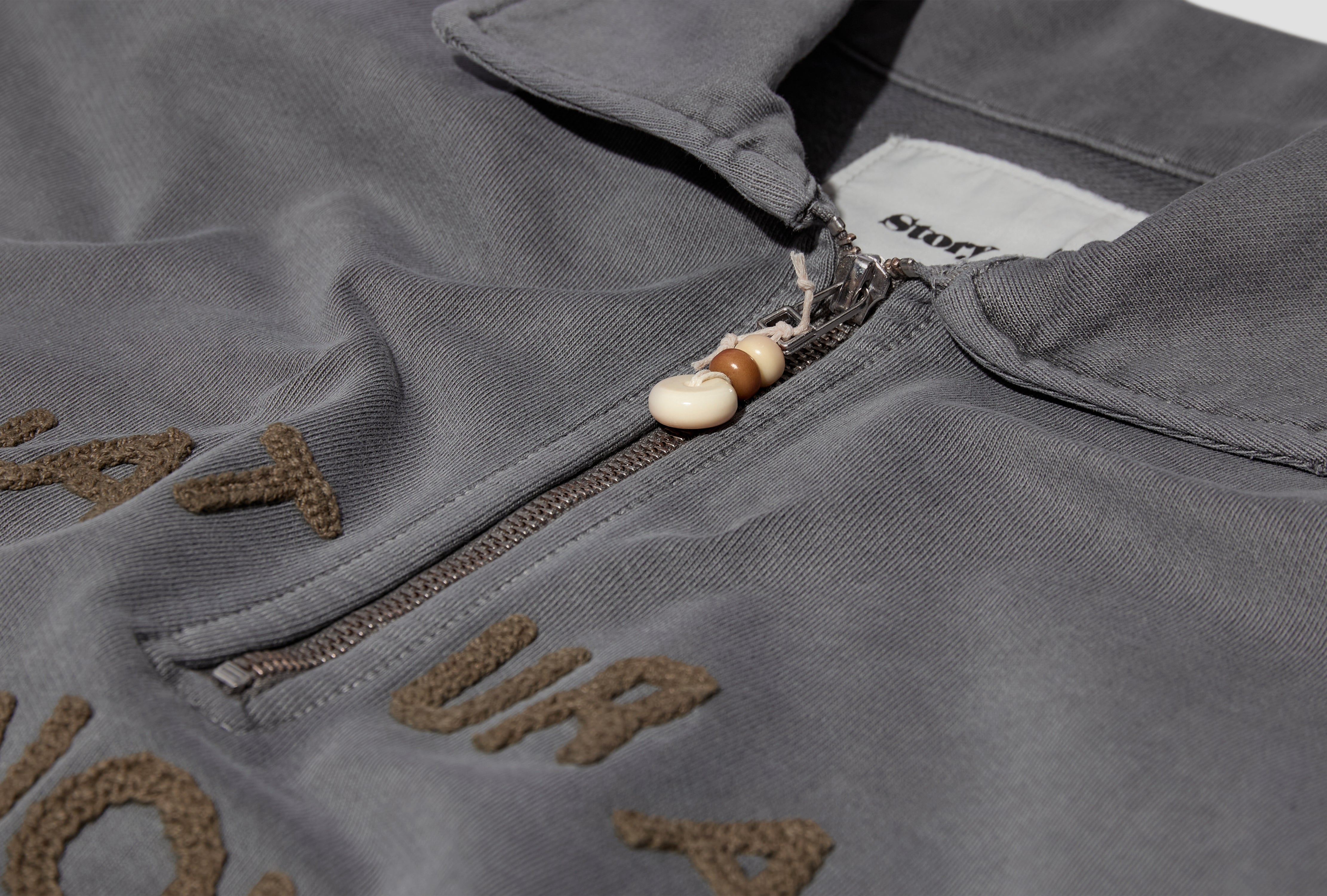 GEO PULLOVER - BLACK SSS25SWGEQCOTBLA