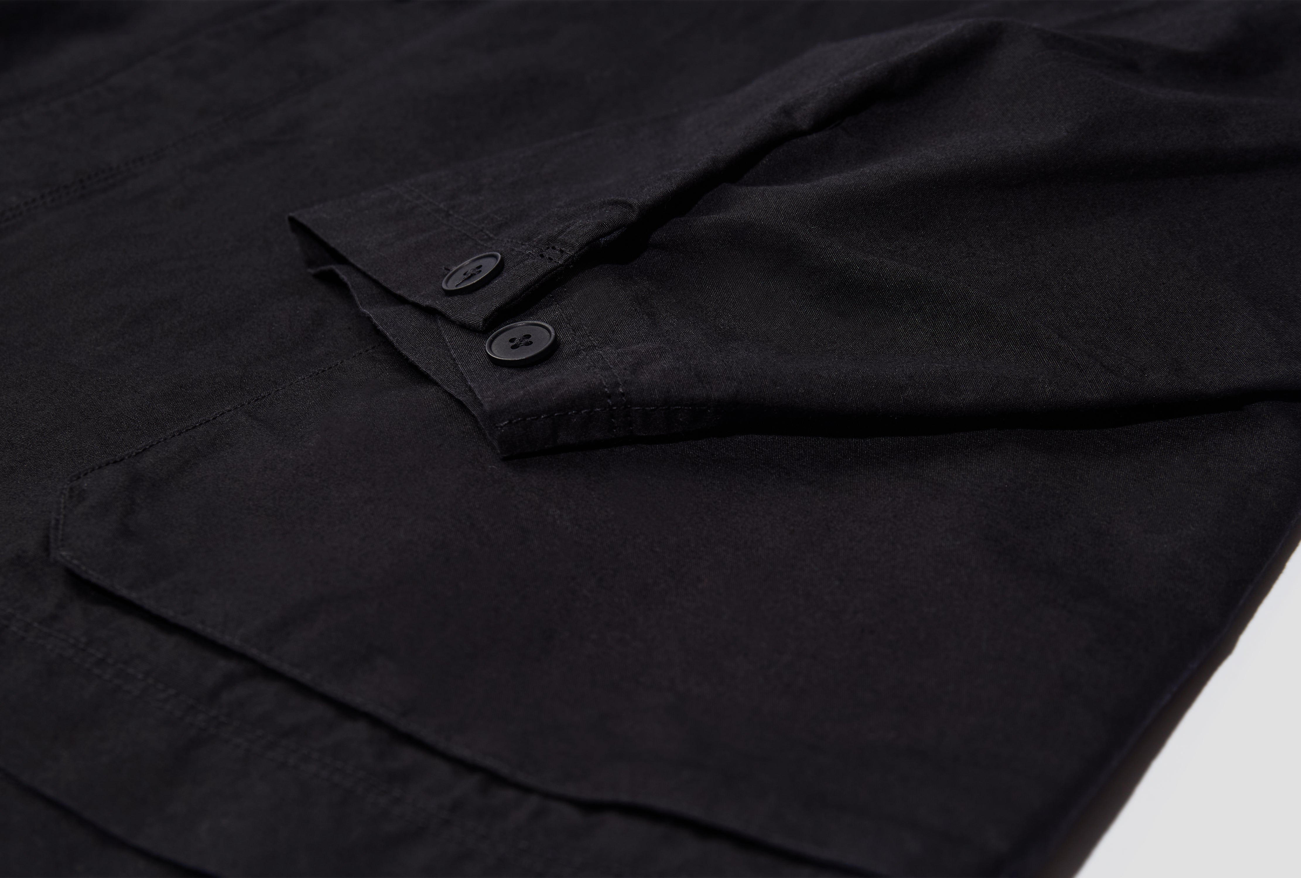 COLLARLESS JACKET - CF WEATHER WASHER #DT-A0658 CFD Navy