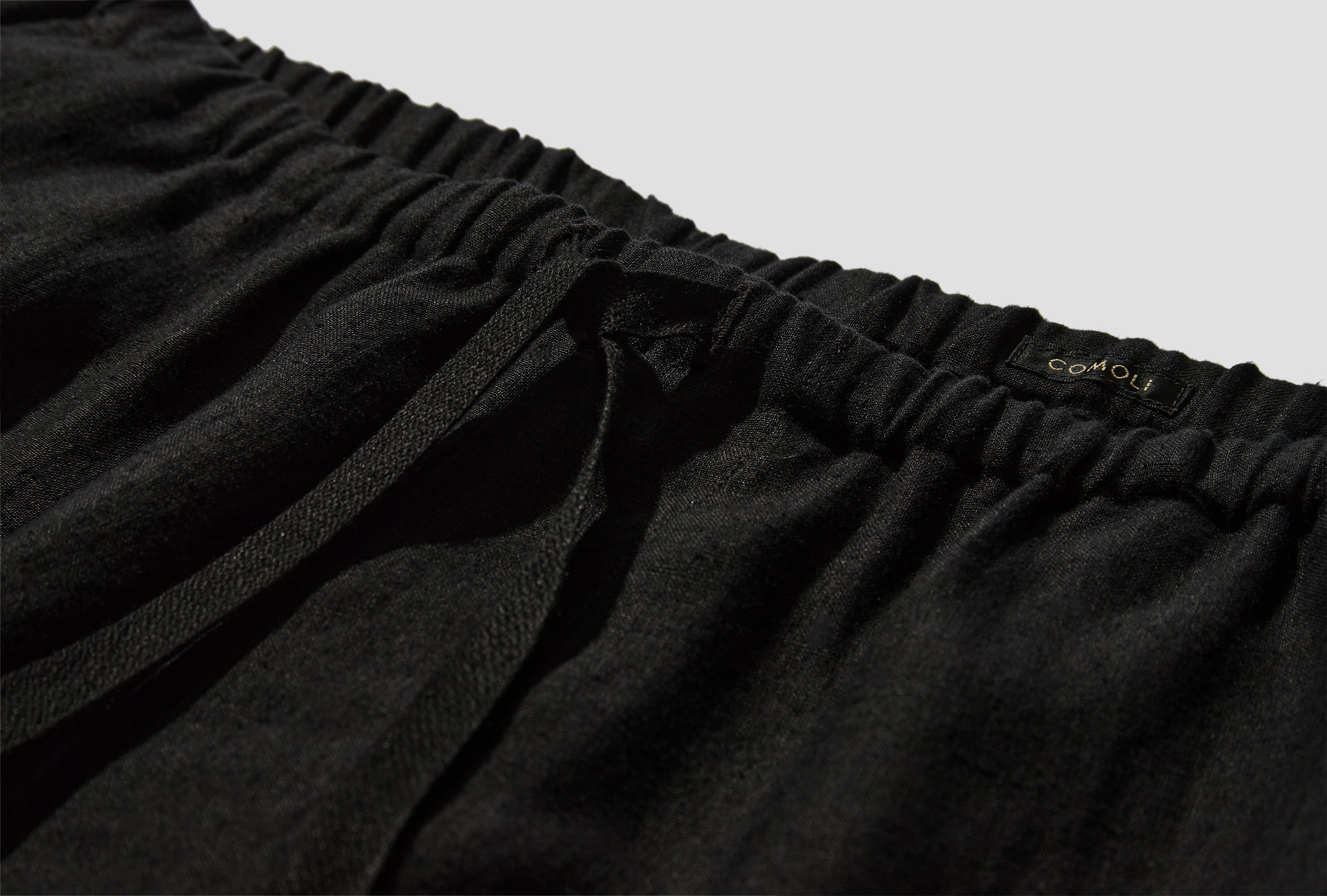 CANAPA DRAWSTRING PANTS B01-03008 Black