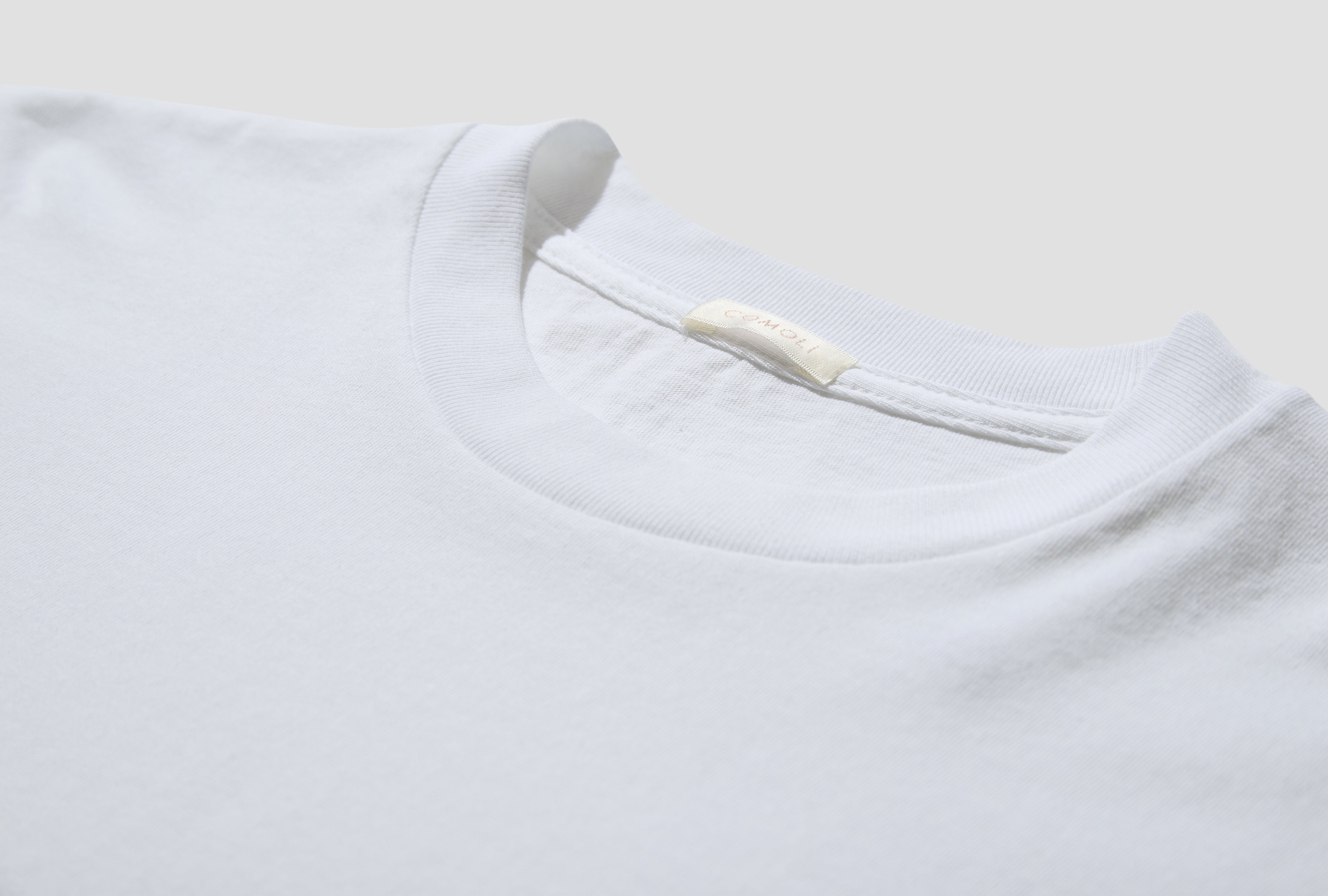 COTTON JERSEY SHORT-SLEEVE T-SHIRT B01-05010 White