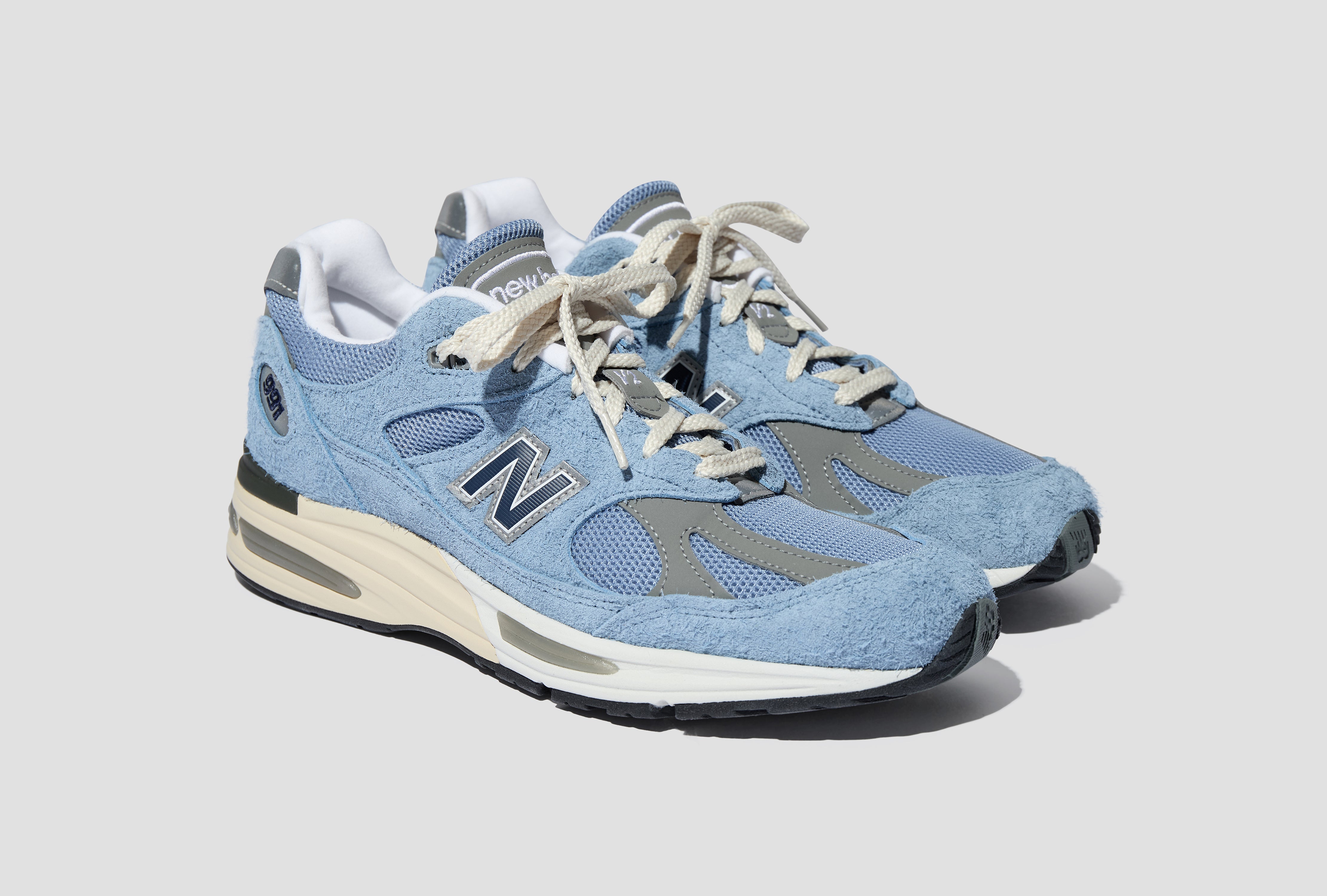 MADE IN UK 991V2 - CELESTIAL BLUE/FADED DENIM U991BV2