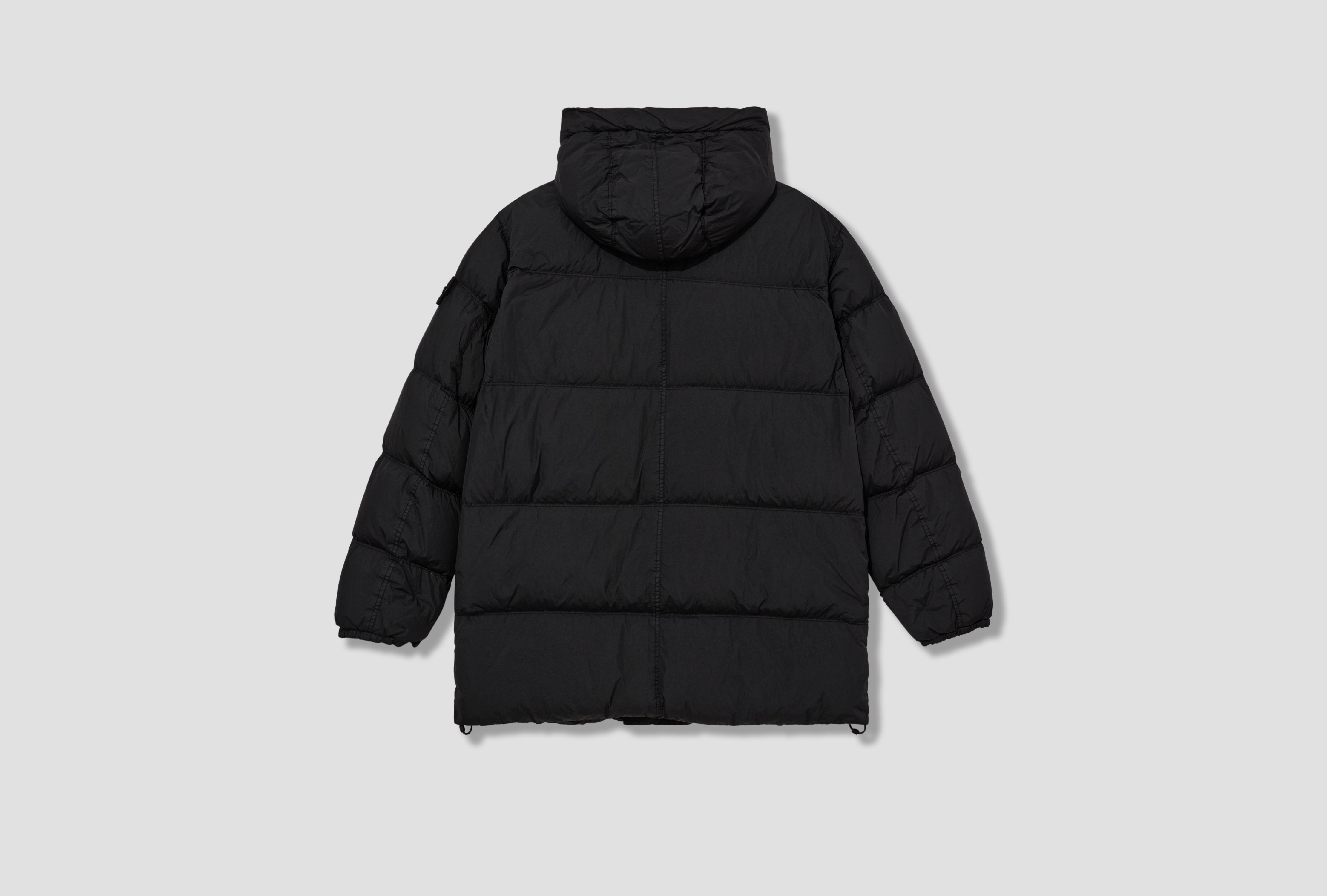 GARMENT DYED CRINKLE REPS NY RECYCLED NYLON K2 S15 41000 12 S0A23 Black