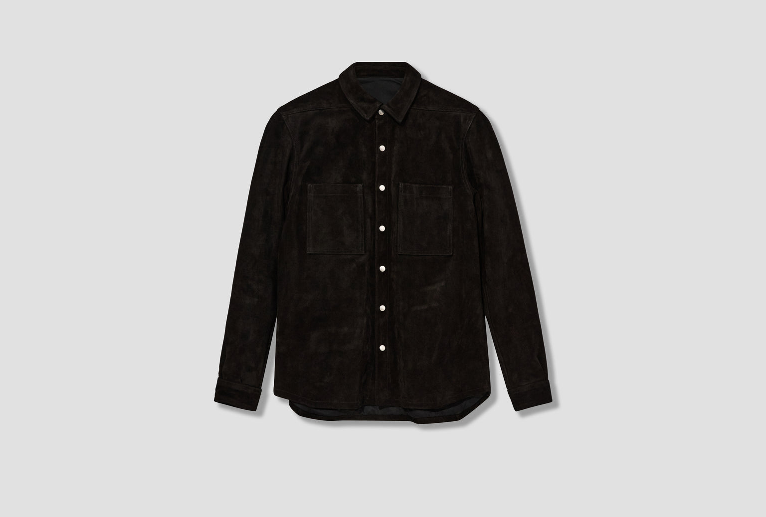 OUTERSHIRT - SUEDE LEATHER / BLACK RU02E1744 LCS